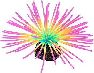 POPETPOP Efeito Brilhante Ornamentos De Planta De Aquário De Coral Artificial Luminoso Falso Planta Aquário Grama De Água Para Aquário Aquário Decorações De Paisagem Colorida 1