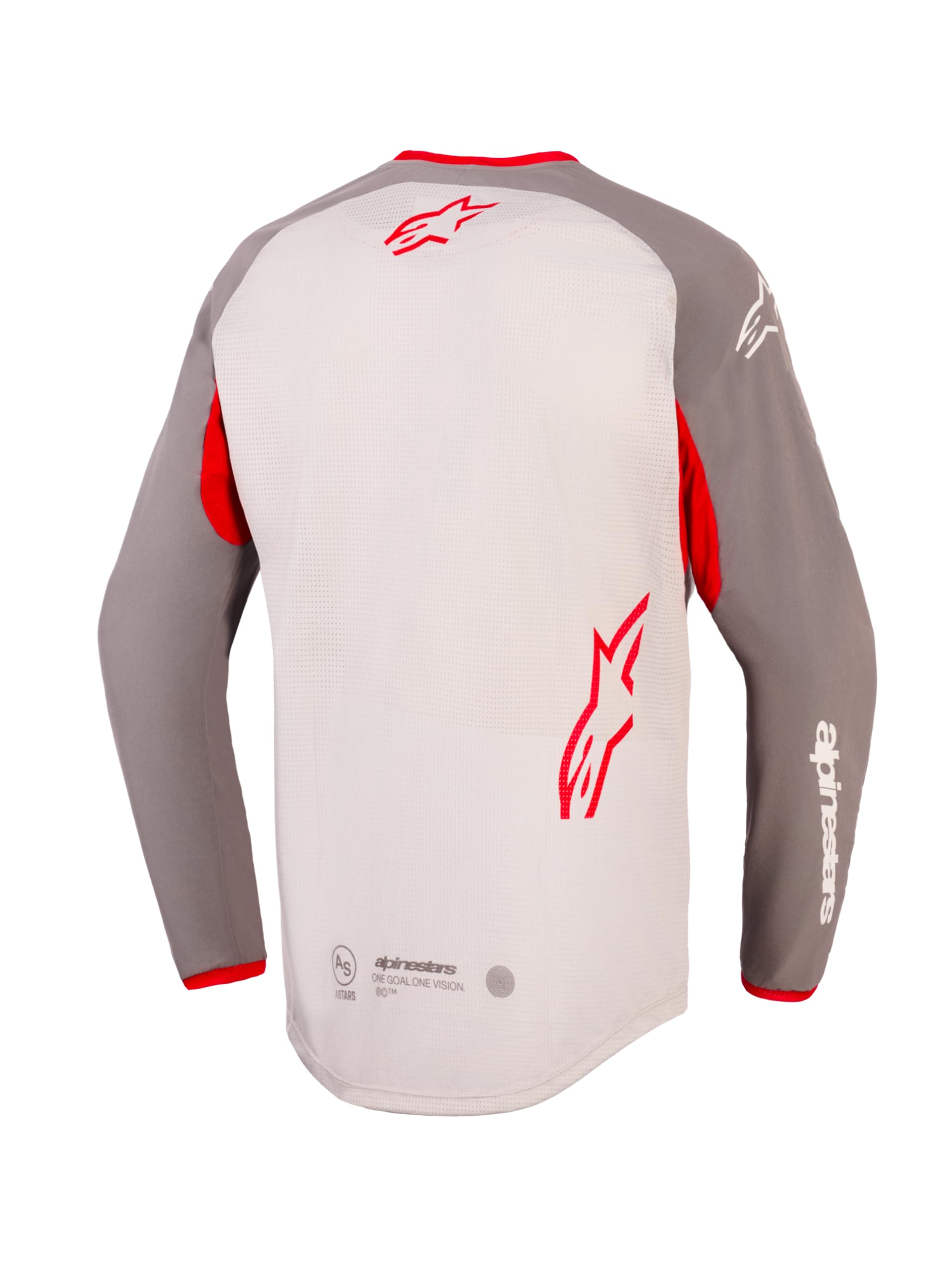 Alpinestars Maxdura Dual Maglia Motocross, grigio/marrone, L