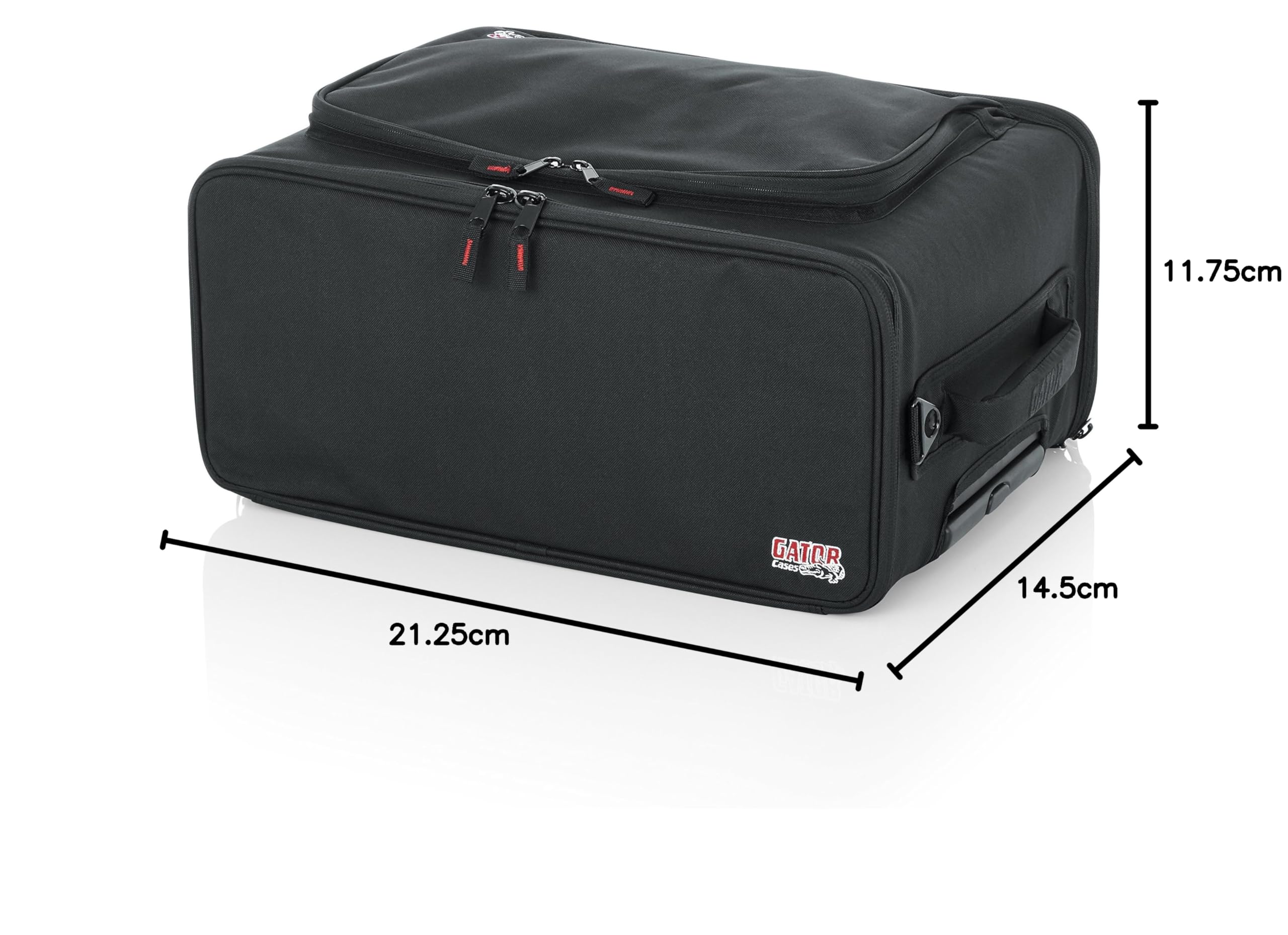 Gator Cases - GR-RACKBAG-3UW - borsa per rack a 3 unità rack, profondità 318mm