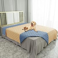 Vista 126 de Ameritex Funda impermeable para cama de perro, manta reversible para mascotas, para muebles, cama, sofá, sillón