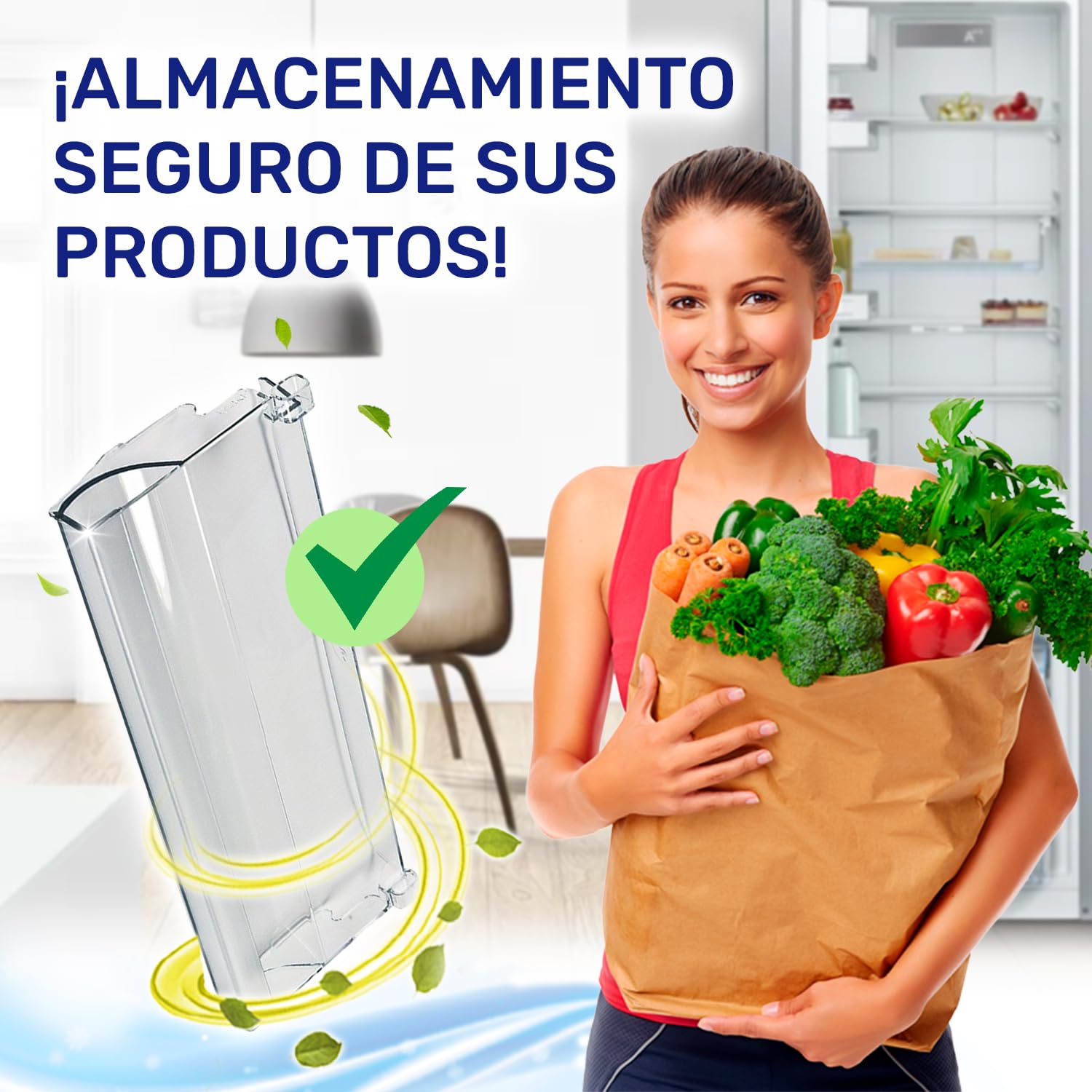 Tapa Cajon Congelador 387x139x37mm 00708742 para Bosch - Garantía 10 Años | MONTERAL