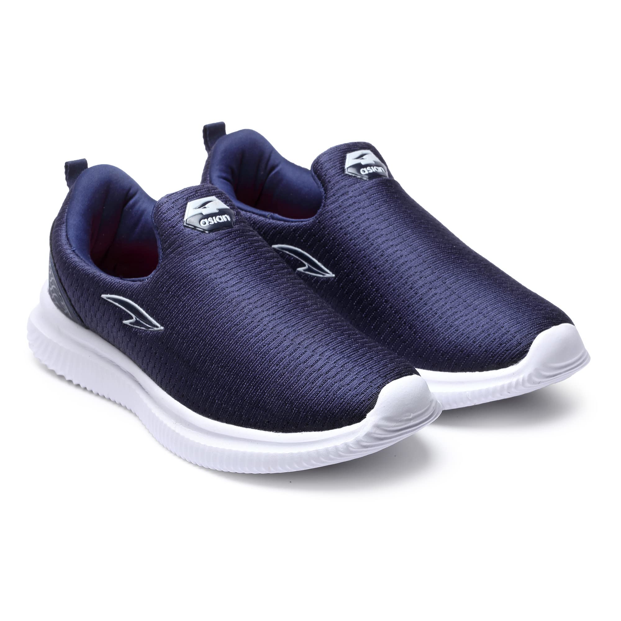ASIAN Mens Superwalk-01 Running,Walking Slip-on Shoes Navy (B09QM31Z5F) Amazon Price History, Amazon Price Tracker