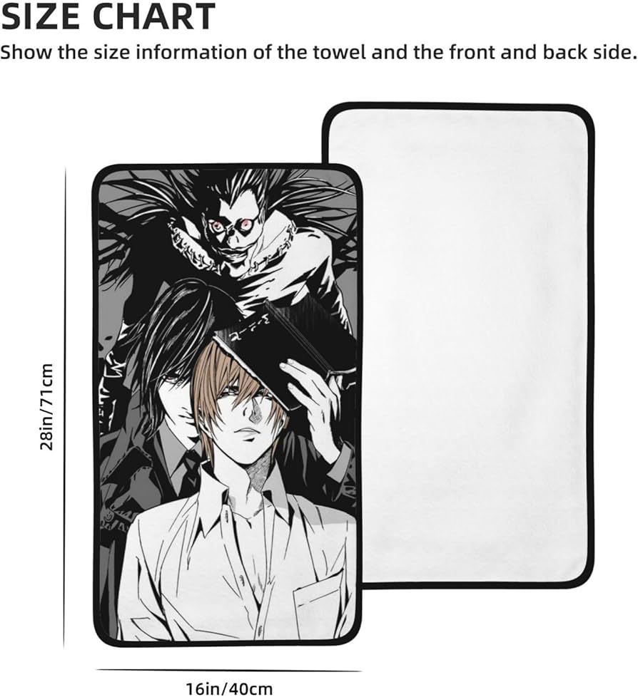デスノート タオル L グッズ Amazon｜タオル バスタオル 『death Note』デスノート フェイスタオル