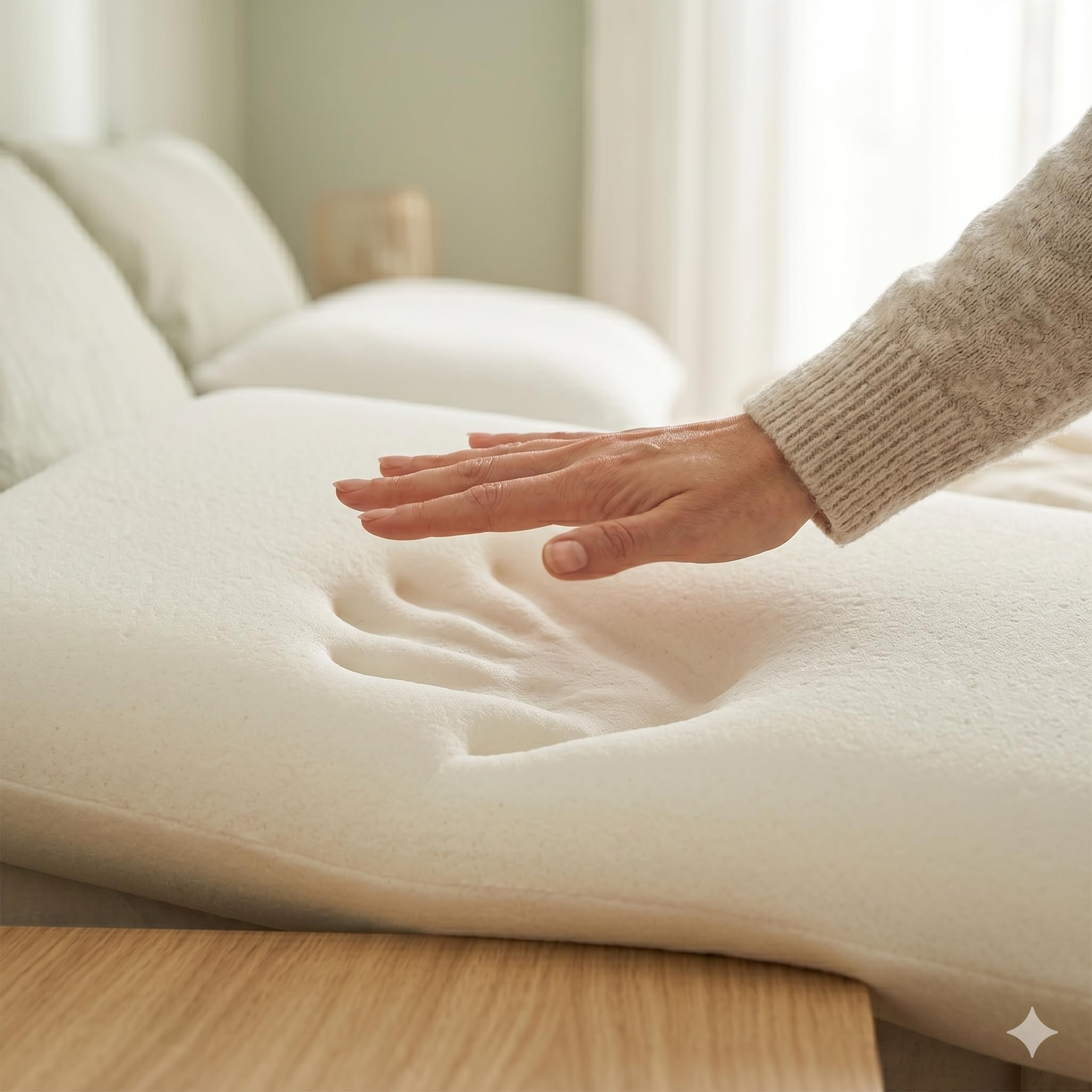 Almohada Viscoelástica 135 CM Boreal, Almohada Cervical Ergonómica e Indeformable, 100% Sostenible Reciclada, Certificado Oeko-Tex y GRS, Funda Transpirable Desenfundable Lavable