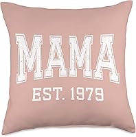 Vista 4 de Mama Est 1979 Custom Mom Personalized Mothers Day Customized Throw Pillow