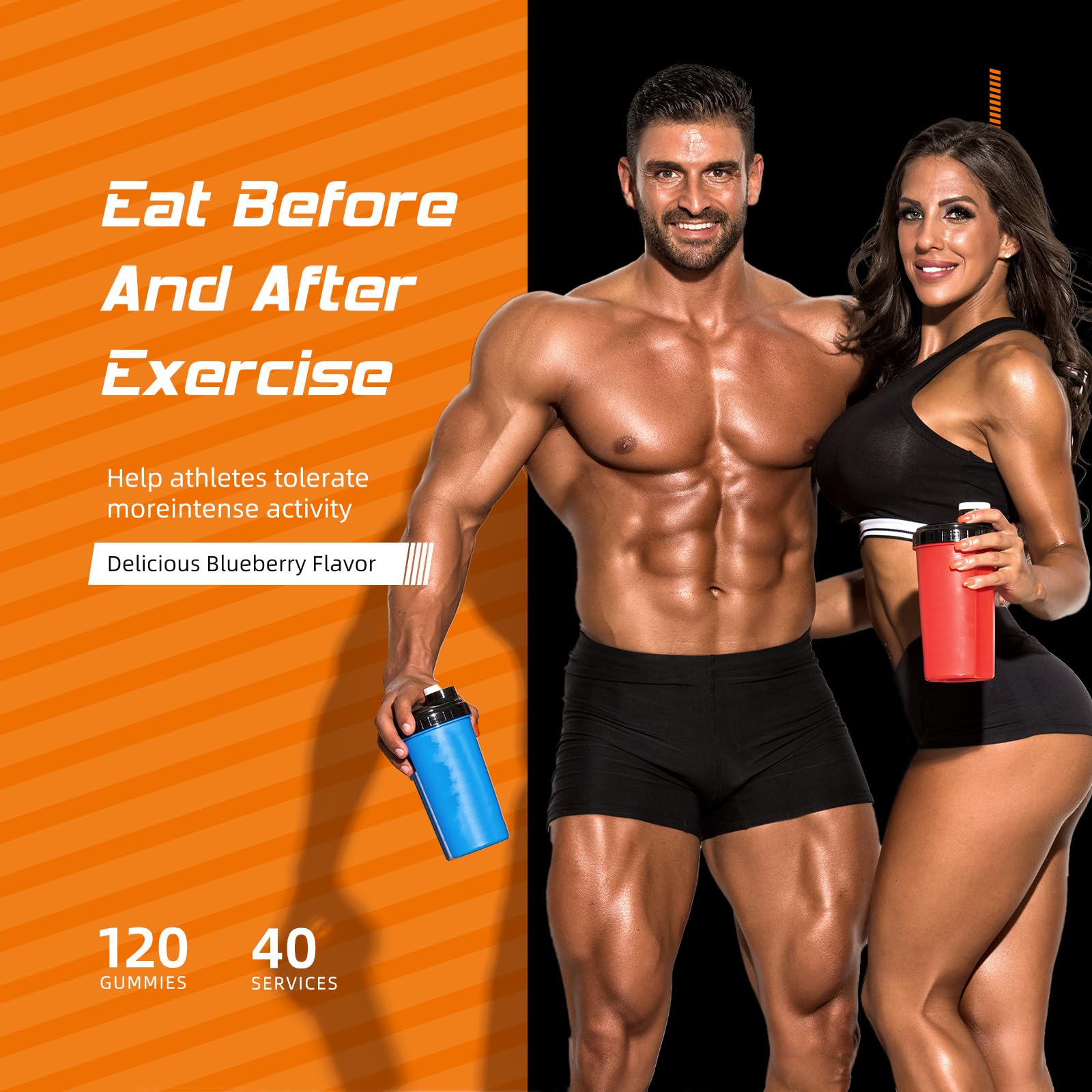 NOAVII Creatine Monohydrate Gummies 5000mg for Men & Women, Chewables Creatine Monohydrate for Muscle Strength, Muscle Builder, Energy Boost, Pre-Workout Supplement-180 Pineapple Gummies