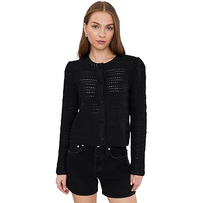 Michael Stars Winona Femme Crew-neck Cardigan