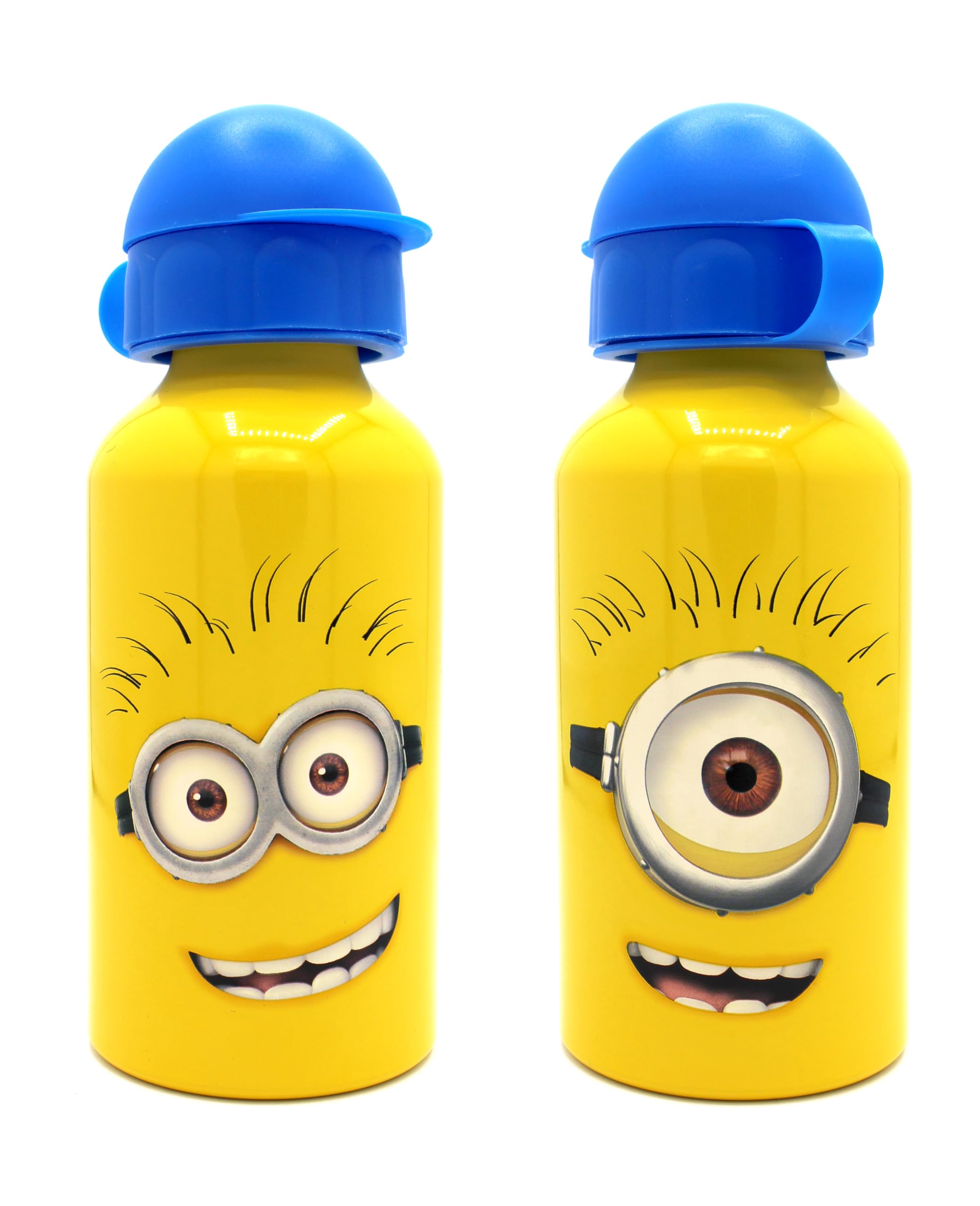 Joy Toy Kid's Minions Drinking Bottle - Silver