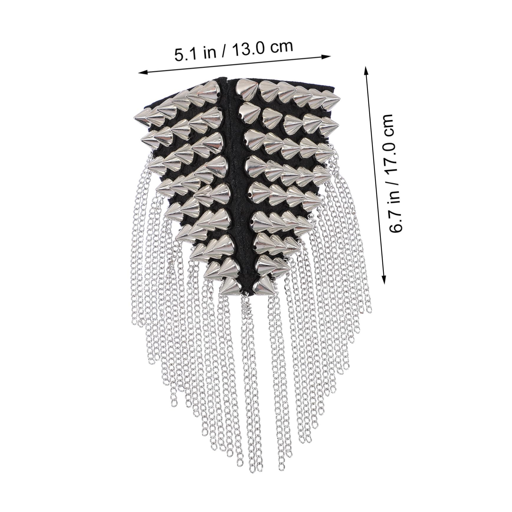 Uonlytech 1Pc Chic Tassel Epaulet for and Uniforms Stylish Clothing Accessory for Costumes Ceremonies and Fancy Dress Parties Durable Design with Craftsmanship