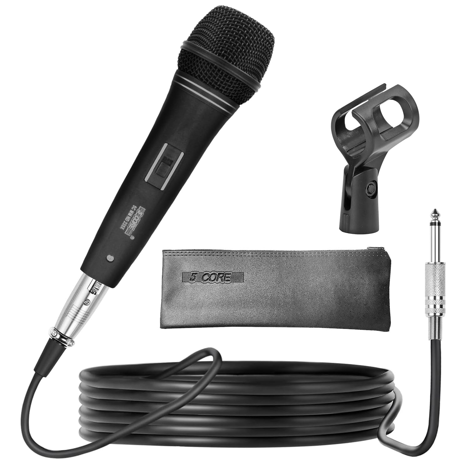 Amazon.com: 5 CORE Microphone Dynamic Unidirectional XLR Handheld