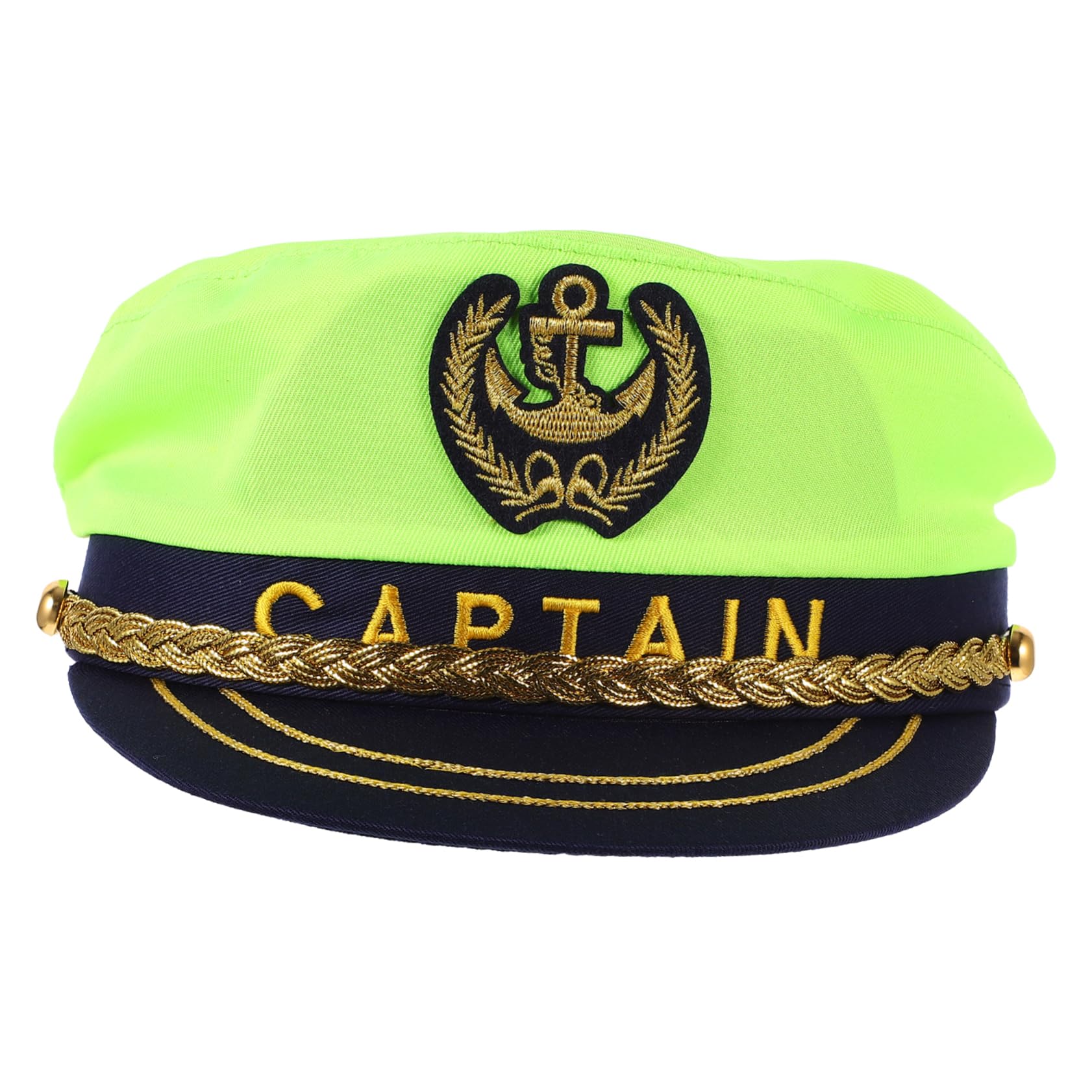 BESPORTBLE Captain Hat for Women/men Boat Captain Hat Sailor Costume Accessory Unisex Party Craftsmanship