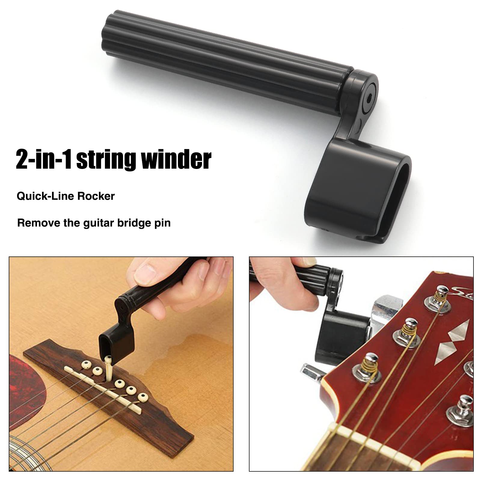 72-teiliges Gitarren-Werkzeugset – Komplettes Reparatur-Set Für E-Gitarre, Bass, Ukulele