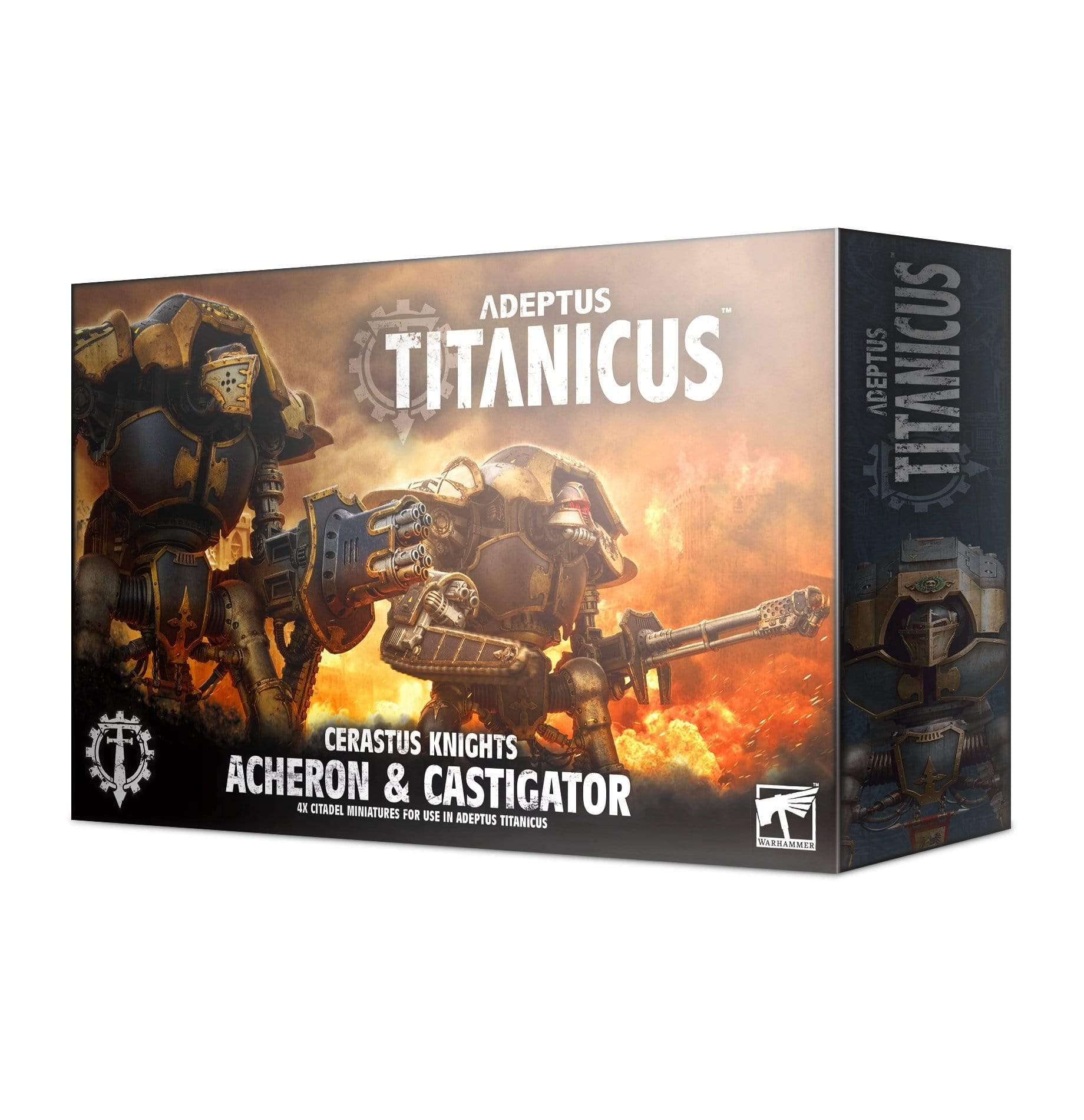 Games Workshop Adeptus Titanicus Cerastus Knights Acheron and Castigator 400-37