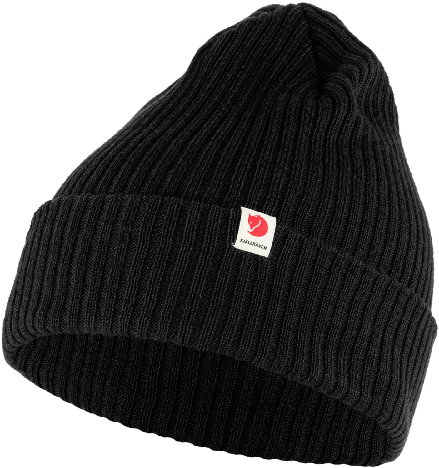 Fjällräven Gorro de punto Rib Hat OneSize Negro