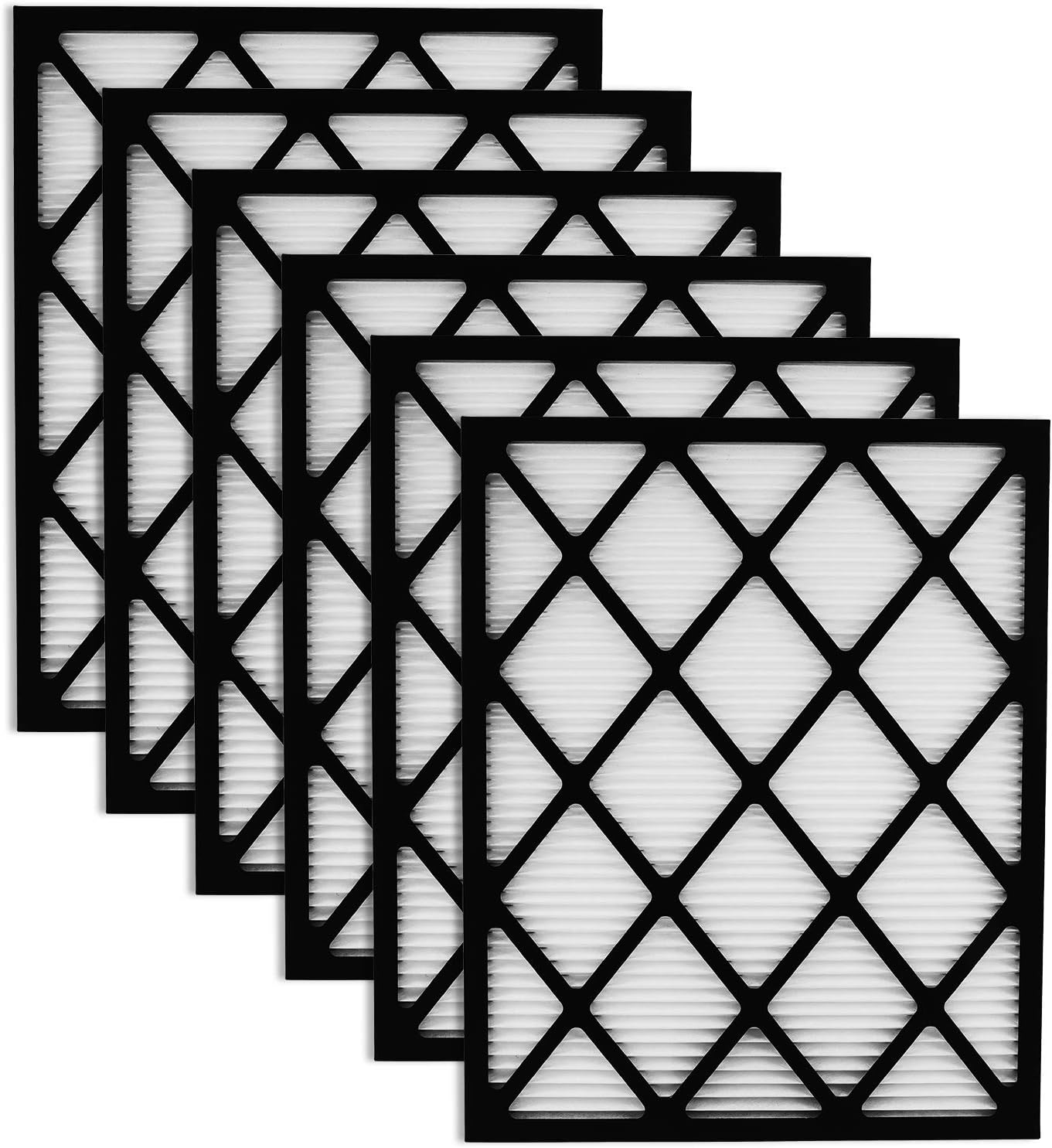 POPFRO Air Filters,20x25x1 HVAC Furnace Air Filter 6 with MPR 300/600