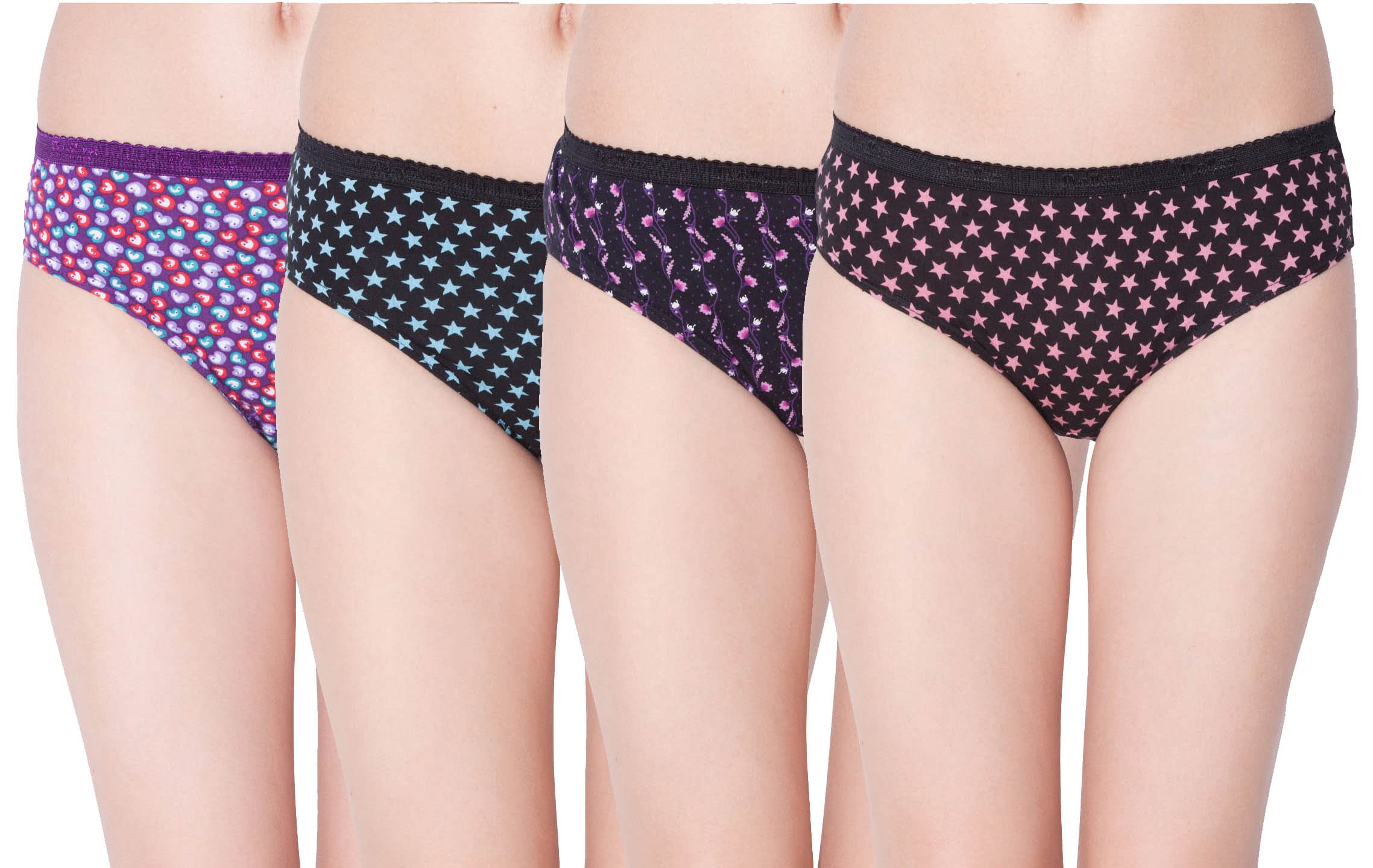 missy empire Women's Cotton Modern Slim Fit Floral Hipster Panties-picture-36