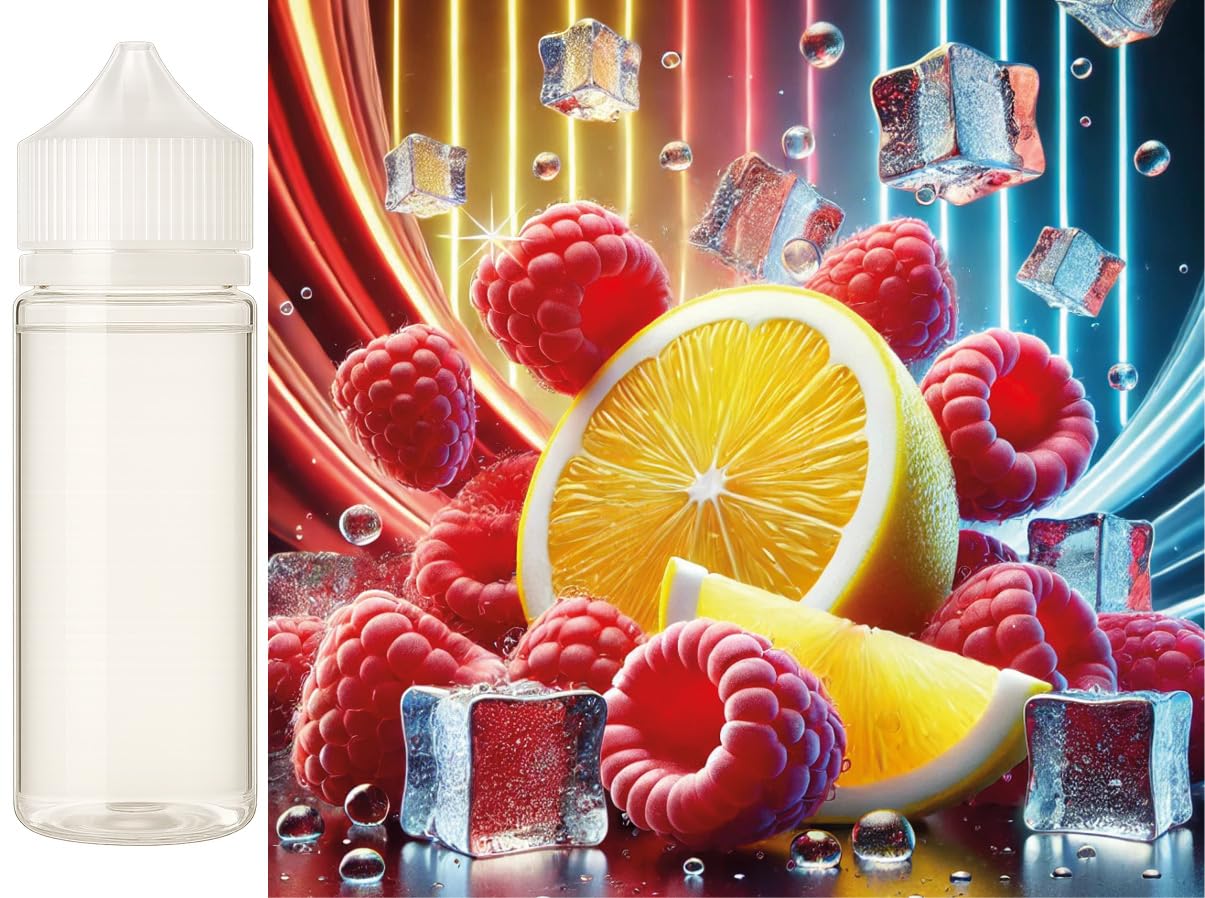 Raspberry Lemon Freeze – malina cytryna Ice aromat koncentrat – Wegański – Sasami – 100ml