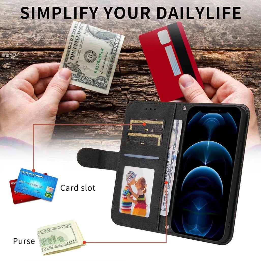 SEAHAI Case For HONOR 400 Smart 5G Leather PU Wallet Folio Stand Cover - View #6