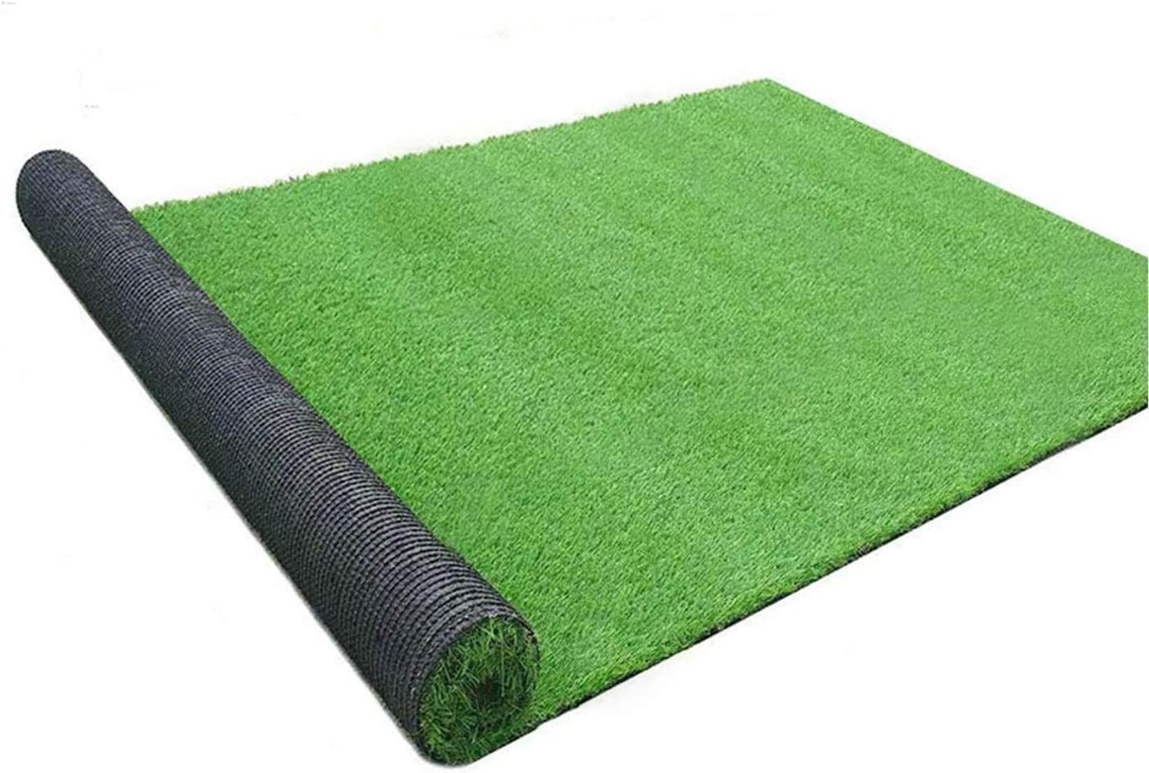 GL Artificial Grass Mats Lawn Carpet Customized Sizes, Synthetic Rug Indoor Outdoor Landscape, Fake Faux Turf for Decor 3FTX11FT(33 Square FT)