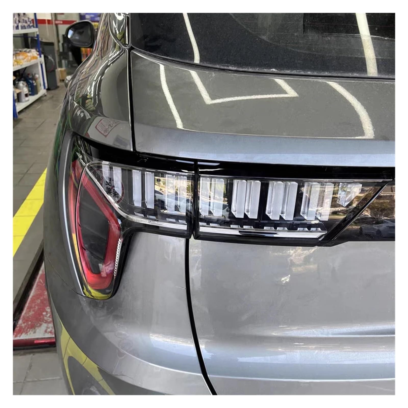 Achterlichten Auto's Voor Lynk & Co 01 2017-2020 Auto Achterlicht Shell Auto Achter Achterlicht Lens Cover Lampenkap Masker Lampcover Achterlicht Caps Achterlicht(Links
