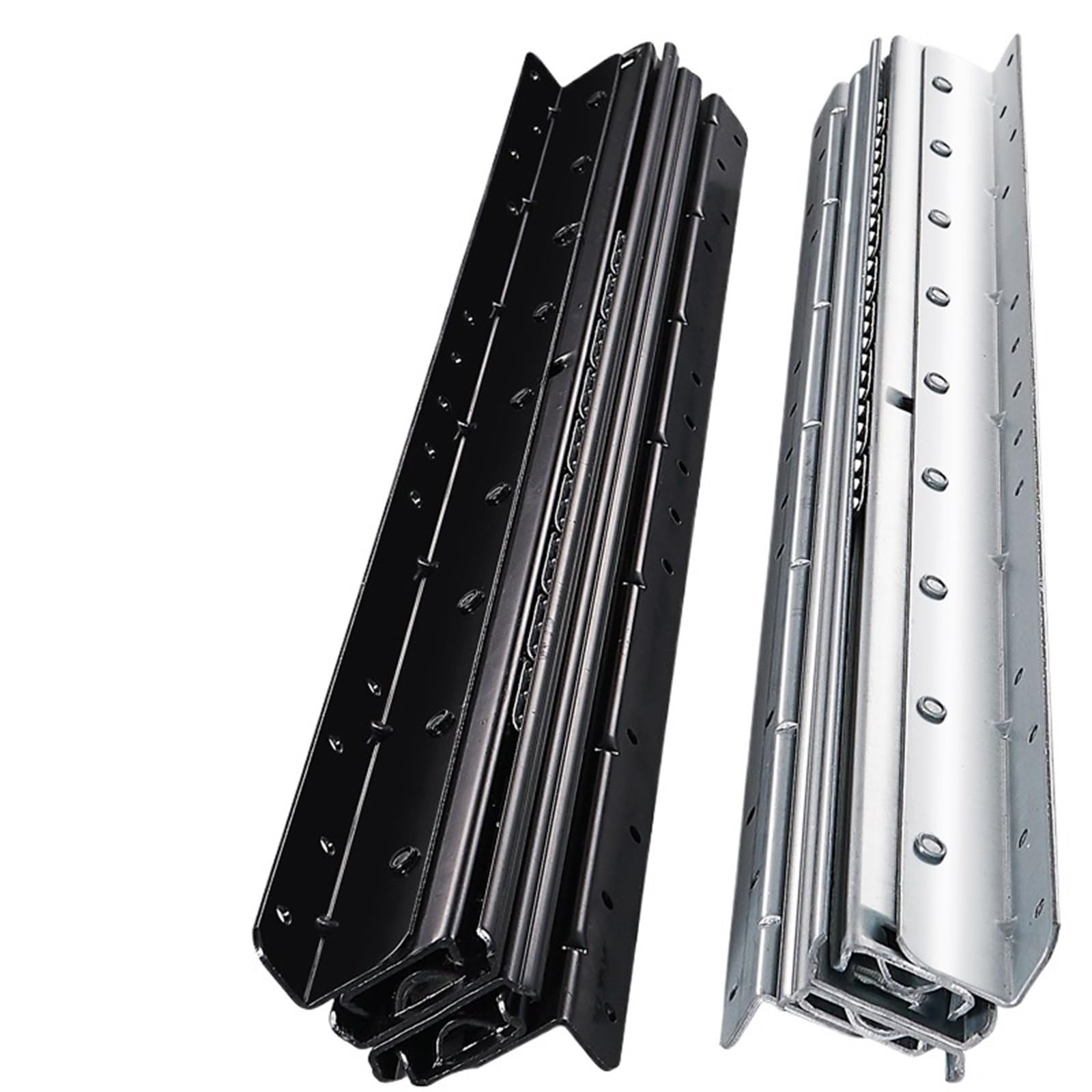 1 paire de glissières de tiroir de 40,6 cm, 61 cm, 81,1 cm, 101,6 cm (600-1100 blanc)