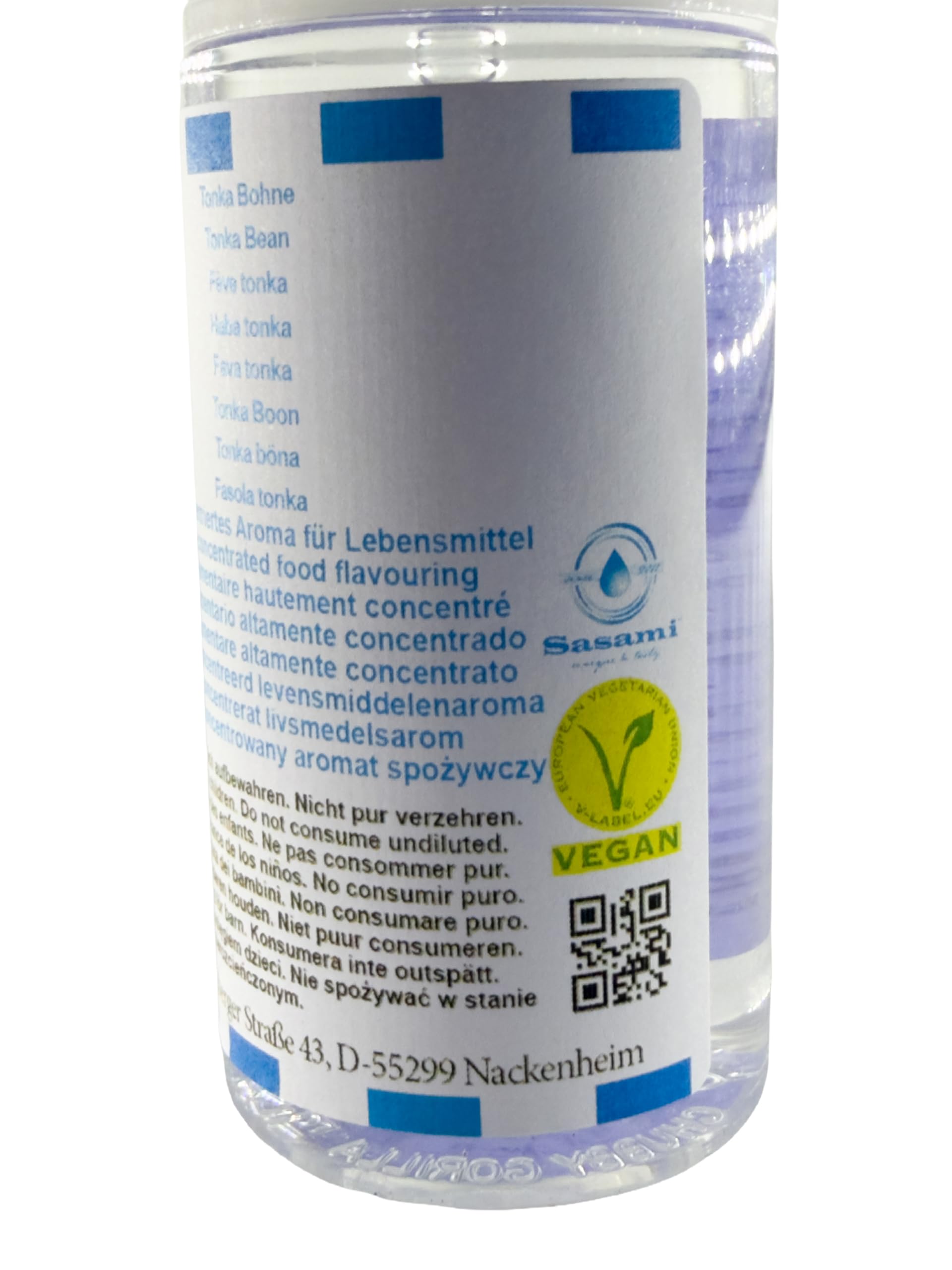 Fava tonka aroma concentrato - vegano - Sasami - 100ml