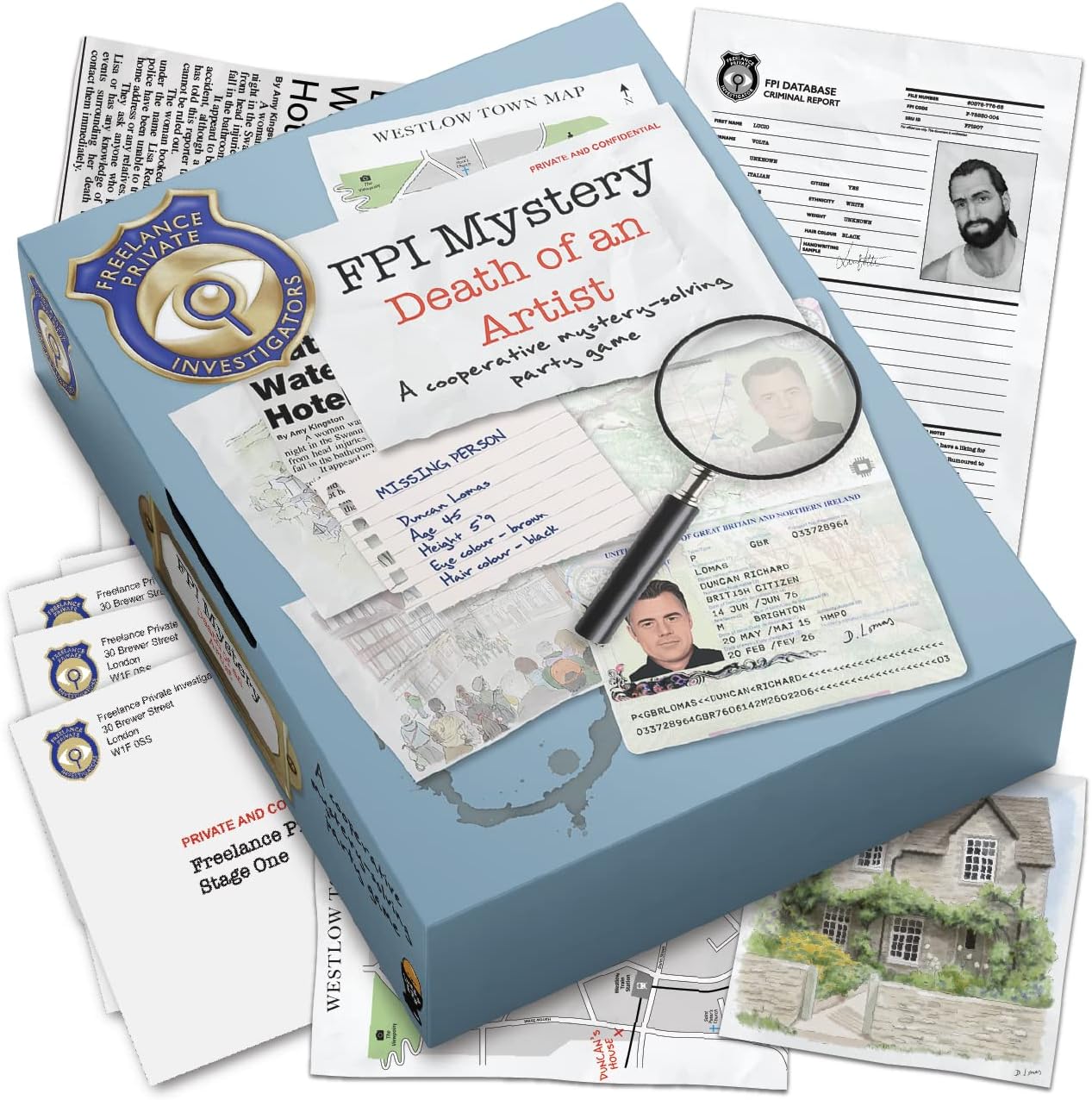 the unknown murder mystery game case 1 - leathal Italy