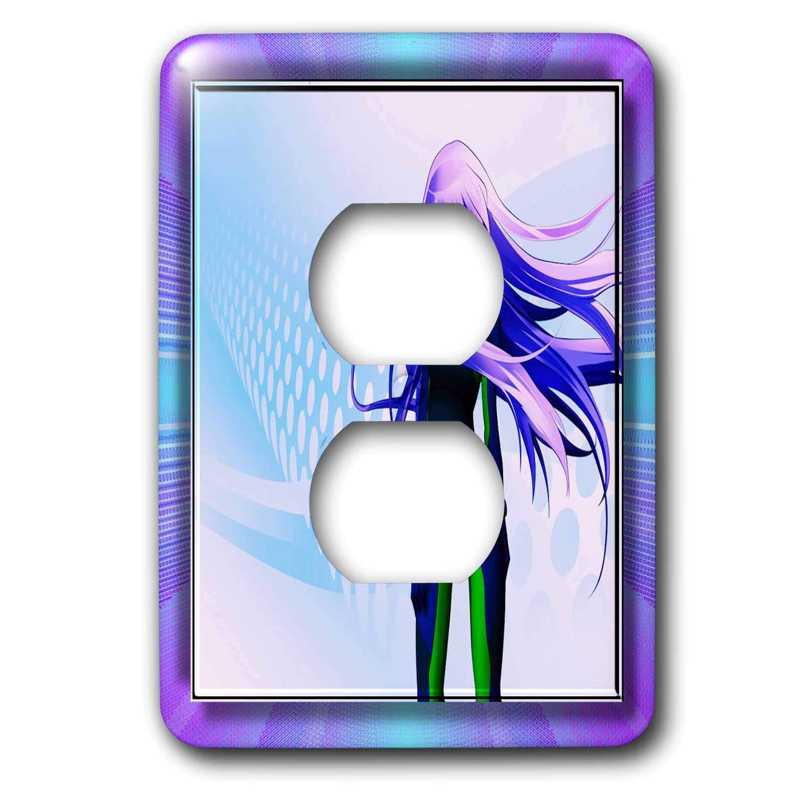 Anime futuriste cache de prise lsp_28777_6 pour sublimer votre chambre tech