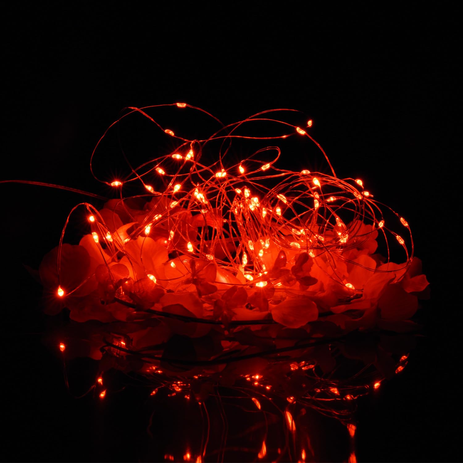 TuoTu USB Fairy Lights 33FT 100 LED USB Plug with Remote and Timer 8 Modes Outdoor Waterproof Starry Lights DIY Party Wedding Christmas Decoration (1 - Image 3