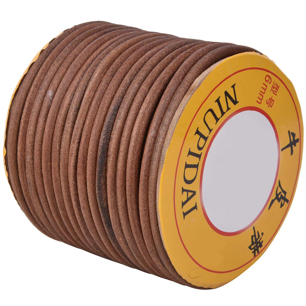 Haofy Cinturón de Cuero para Máquina de Coser Reemplazo de Piel de Ganado para Máquinas de Pedal con 1 4 Pulgadas 5 16 Pulgadas 3 8 Anchos 65 6 Pies de Largo Ideal para Artesanos y Tapiceros en