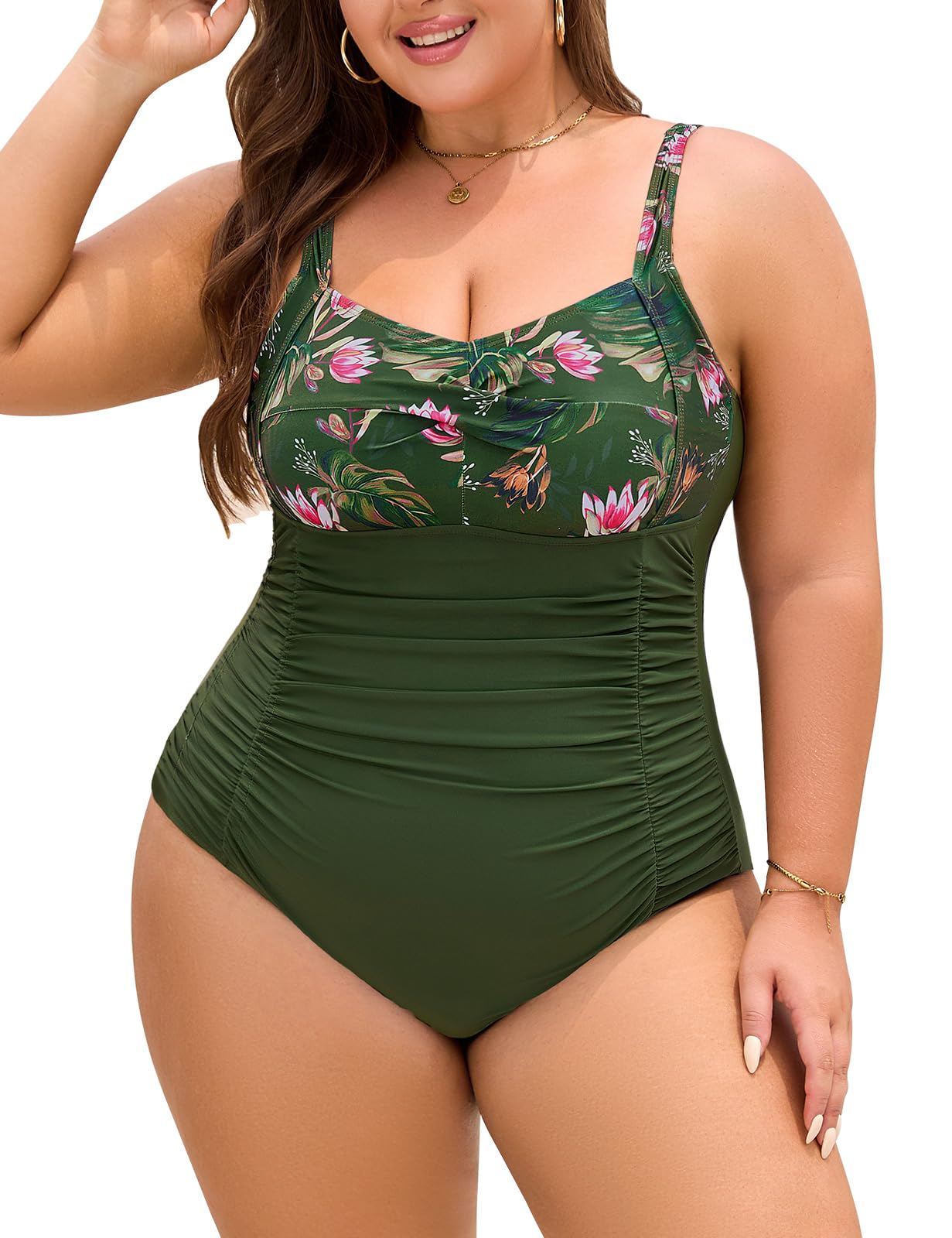 Sexy Strandmode Nadeer Badpak Voor Dames, Platte Buik, Sexy, Eendelig, Eendelig, U-hals, Monokini's, Rugvrij, Badpak, Strandmode Voor Dames, Zwart Zondoorlatende Badkleding