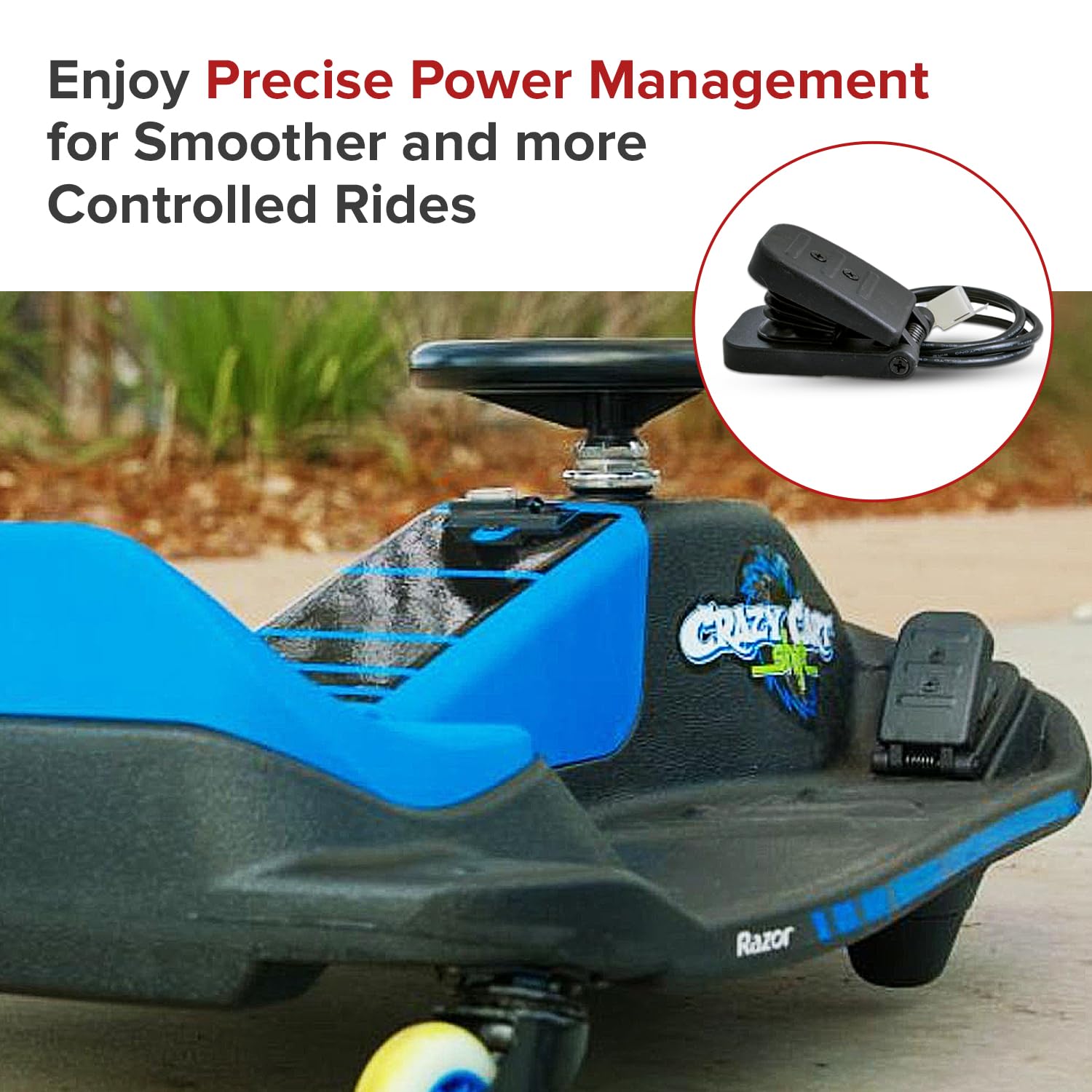 crazy cart pedal AlveyTech Foot Throttle for the Razor Shift : Automotive Over Ons – Fietsen, CME Internal ID : P-002483287 Leistung:250 W Your child can pretend
