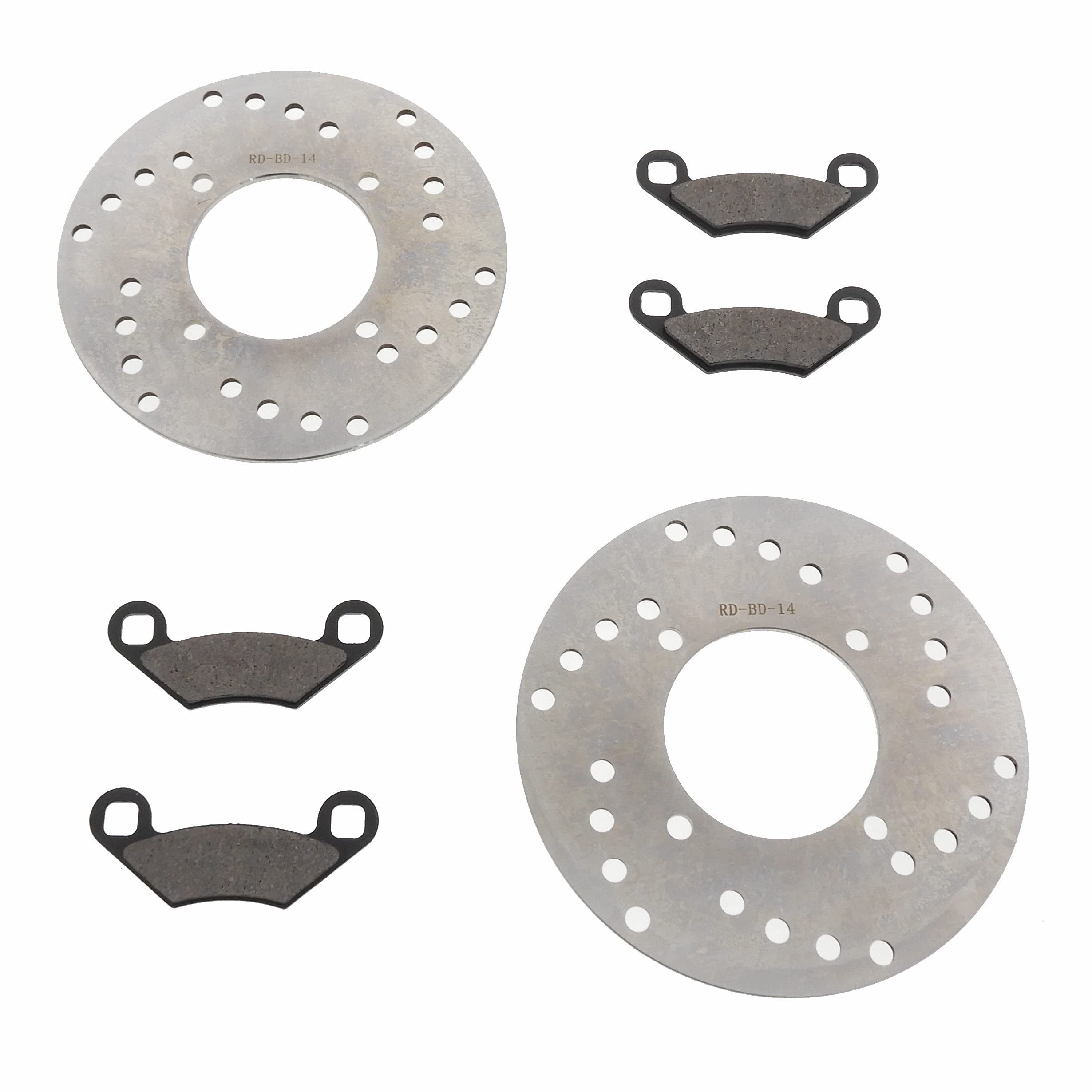 Good Product Online Front Left or Right Brake Disc Rotor w/ Pad for Polaris Magnum 325 2x4 4x4