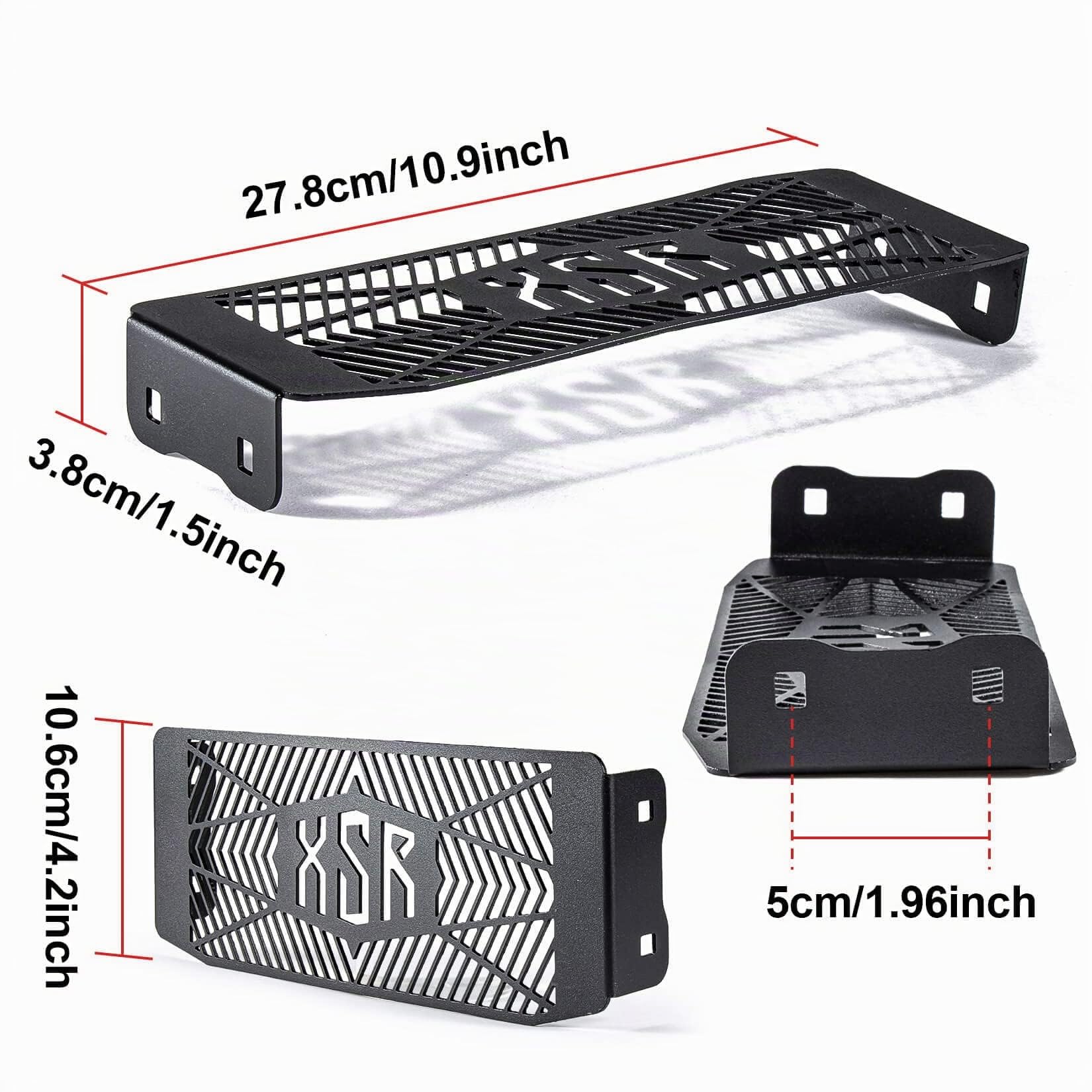 Protection de Radiateur de Moto pour Yamaha XSR-125 XSR-155 2019 2020 2021 2022 2023, PSLER Grille de Protection du Réservoir D'eau et du Filet de Protection de la Grille