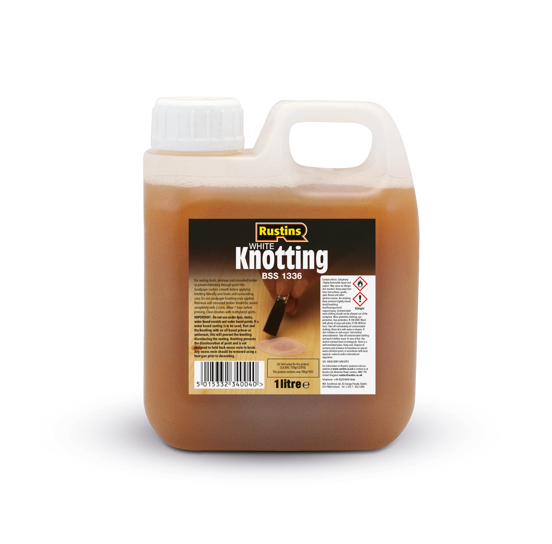 Rustins White Knotting 1L