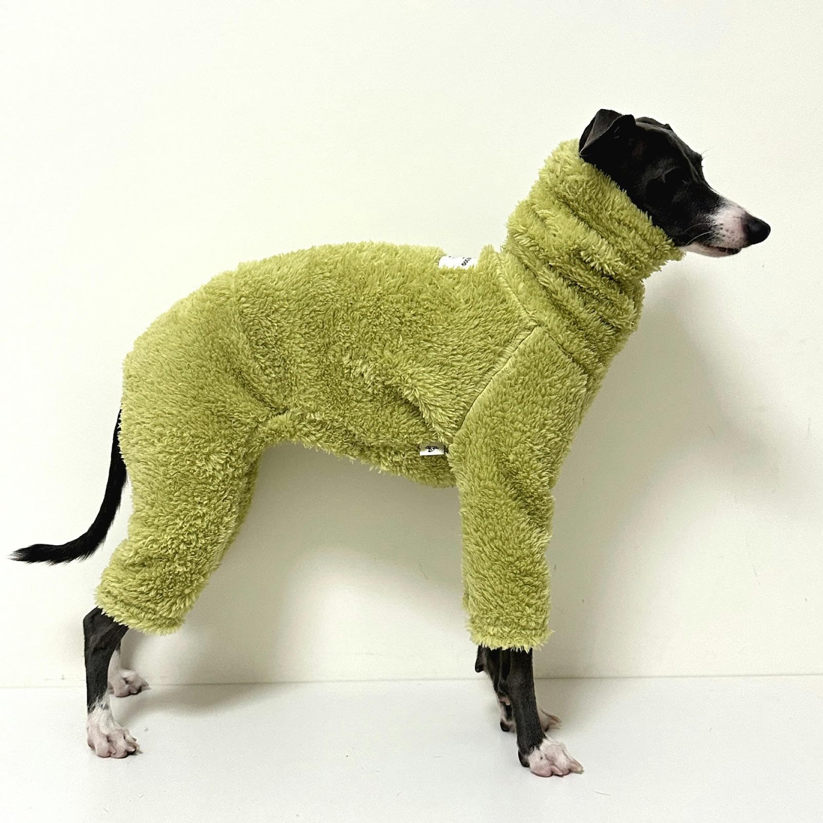 Manteau d'hiver pour Chien, Pyjama Doux, Pyjama pour Animal de Compagnie, Veste Chaude et Froide pour Chien, Pull à col roulé pour lévrier Italien, Whippet