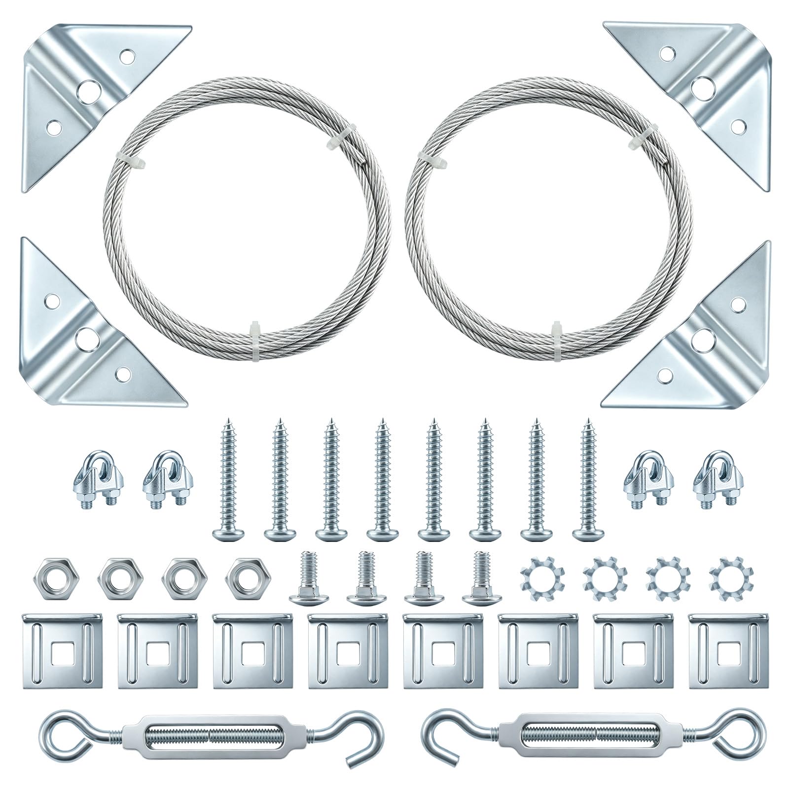 HOME MASTER HARDWARE Anti Sag Gate Kit for Wooden Fence, Zinc Plated 2 Pack