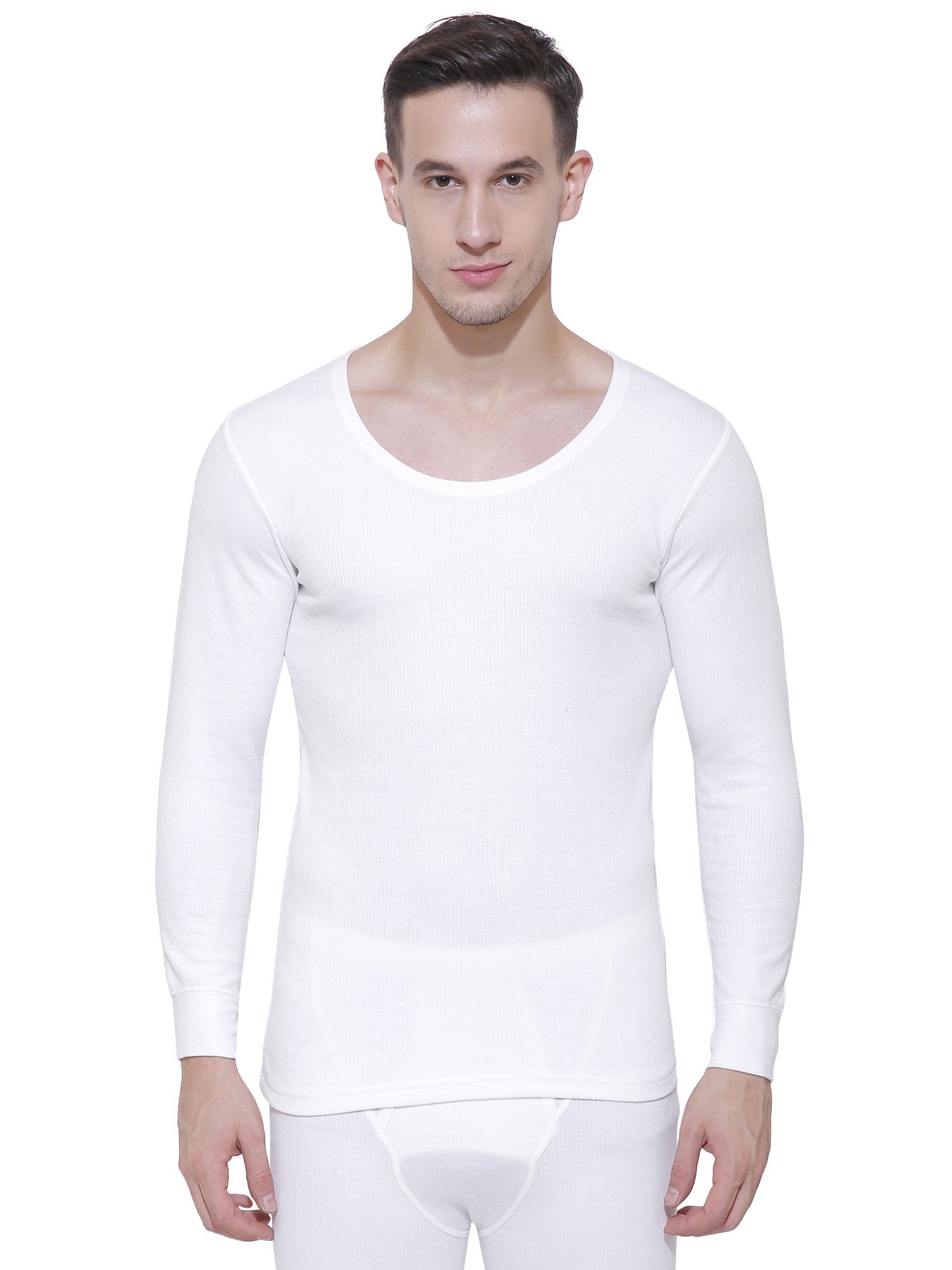 dyca by (Bodycare) Men Off White Solid Thermal Top-picture-46