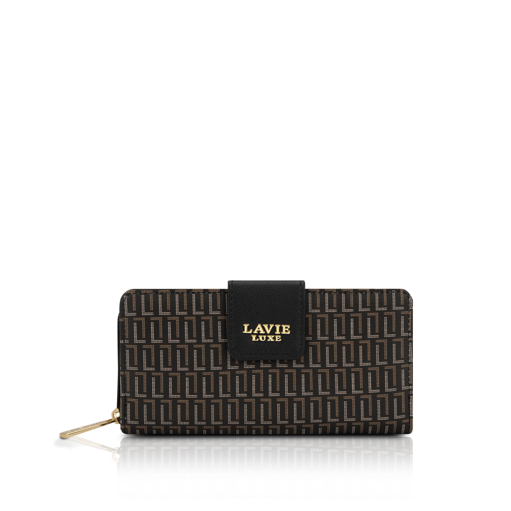 lavie luxe Women's Mono Mia25 Bifold Zip Wallet |Gift For Ladies-picture-13