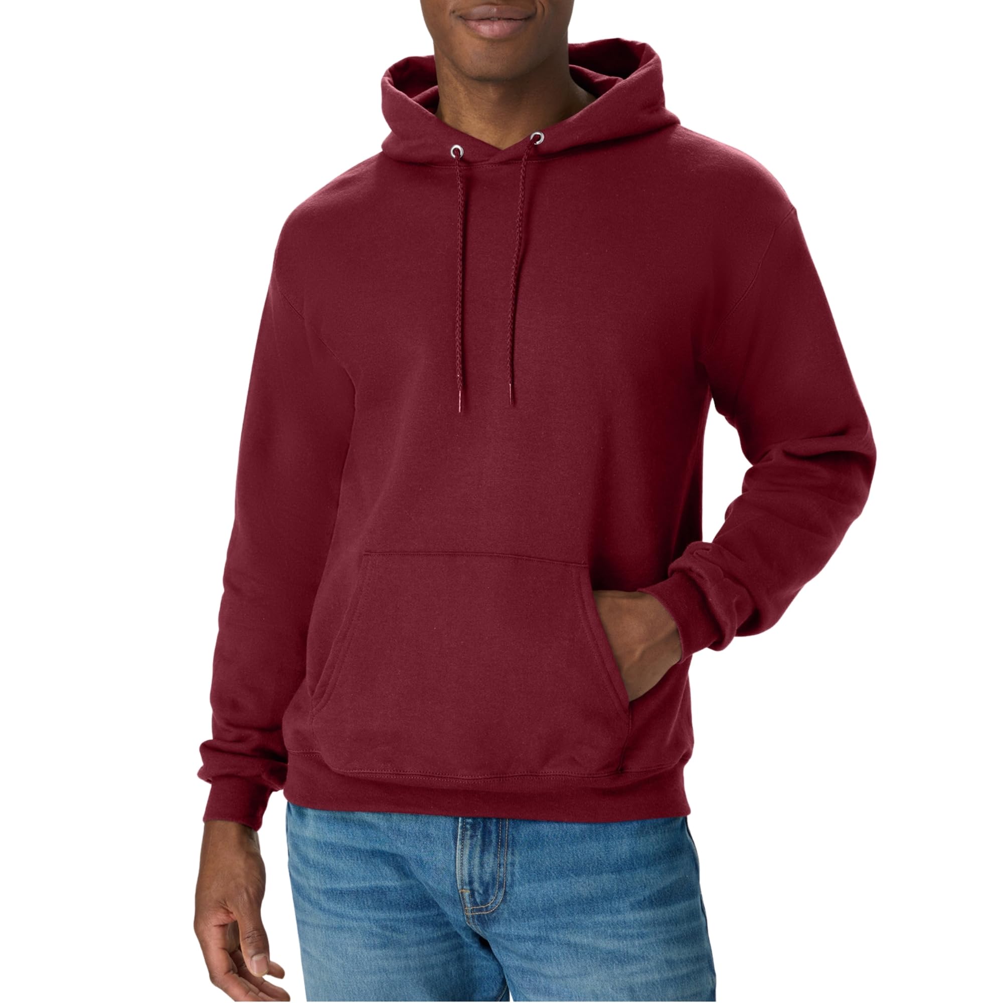 Hanes Men's Hoodie - EcoSmart Fleece Hooded Sweatshirt for Men &amp; Women - Midweight Fleece - Big &amp; Tall Available