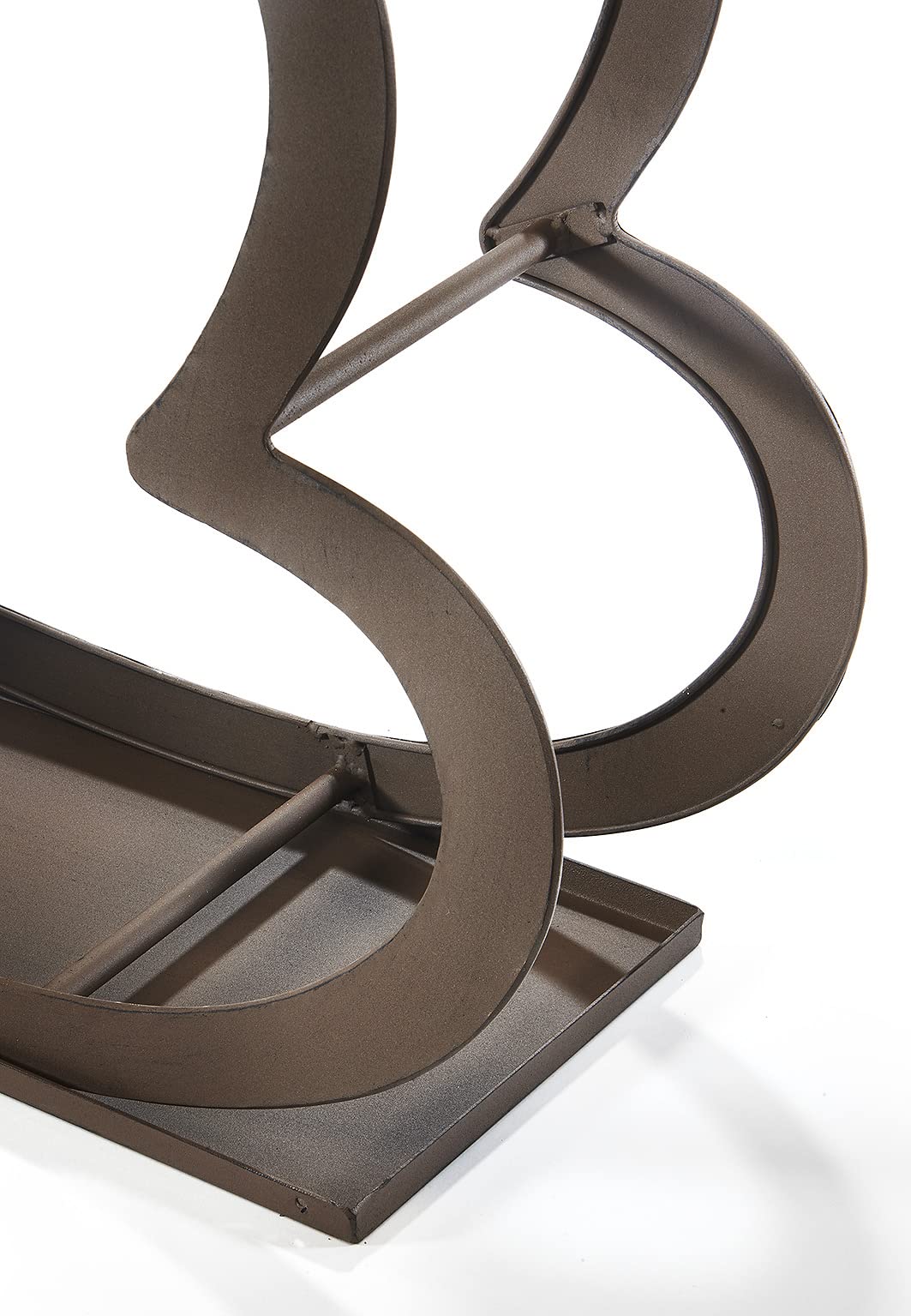 Kobolo Kaminholzregal Metallregal Rusty Metall 68x24x55 cm Braun