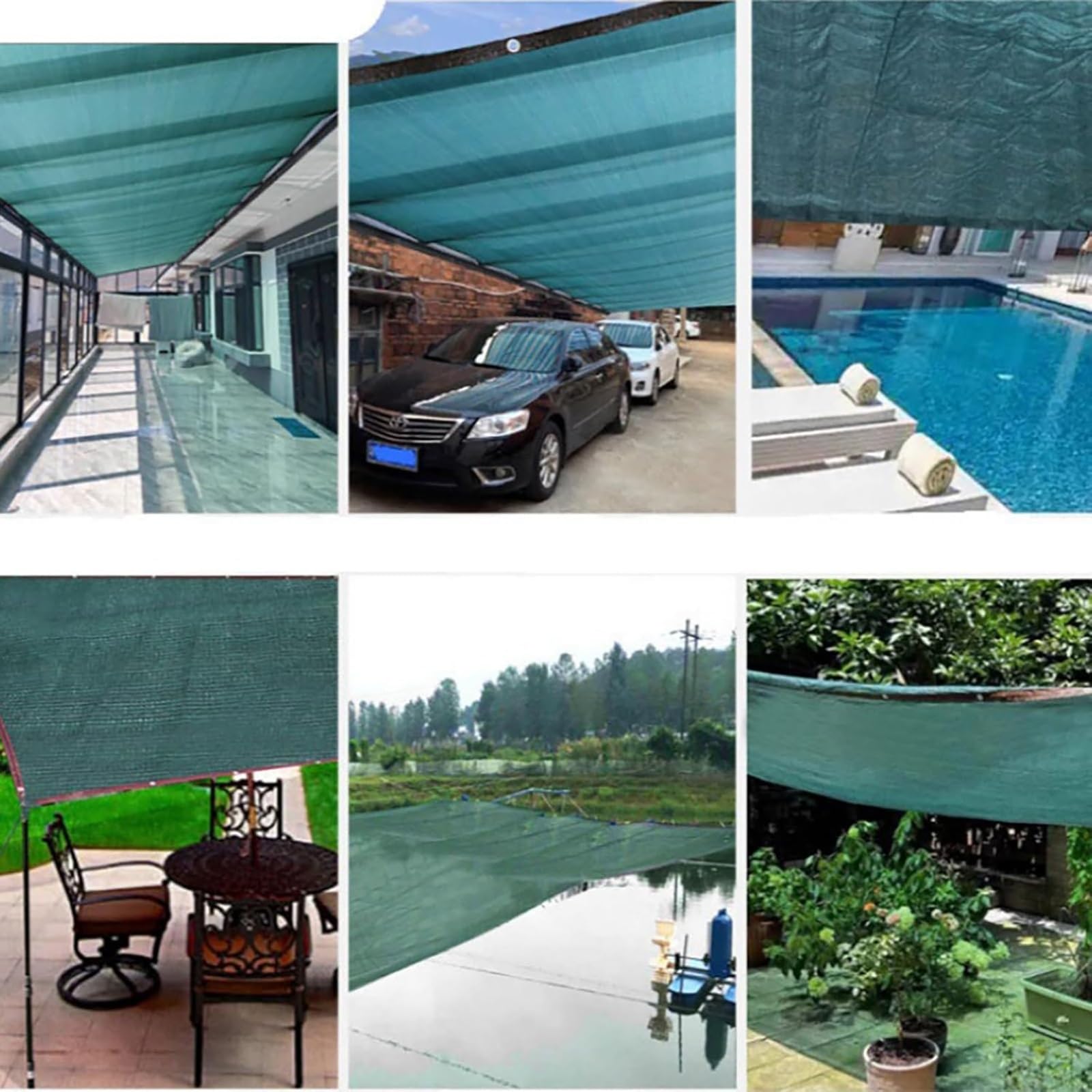 Red de Sombra 3x10m con Ojales, Malla Sombra 95% UV Toldo Vela de Sombra, Red de Sombra Al Aire Libre para Invernadero, Jardín, Pérgola, Patio Césped