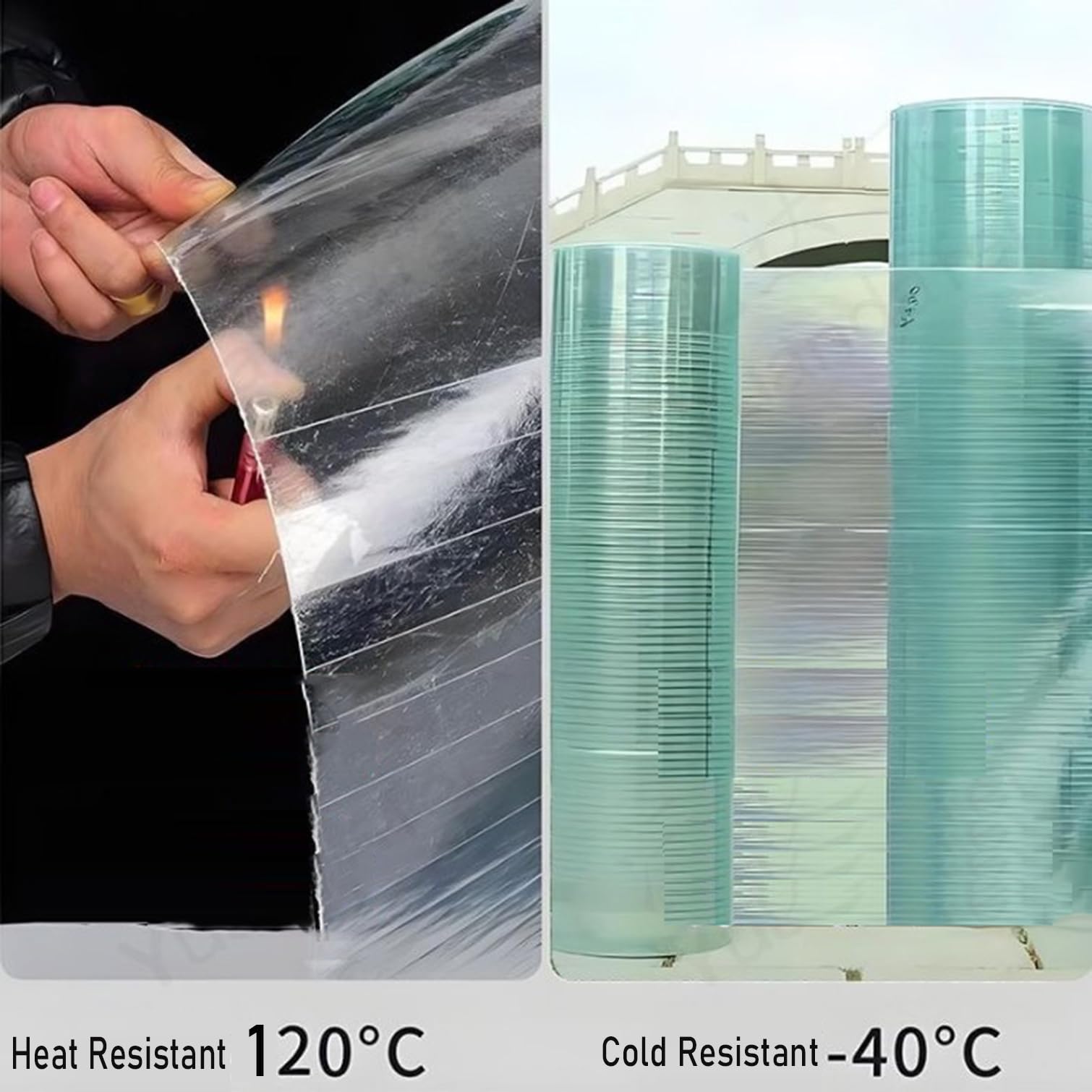 Feuille De Toiture En Polycarbonate Transparente Pour Serre - Panneau Isolant En Fibre De Verre - Couverture De Toit Imperméable - Pour Auvent