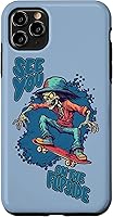 Vista 12 de iPhone 13 Skateboarder skaterramp divertida cita Skateboarding Skateboard caso