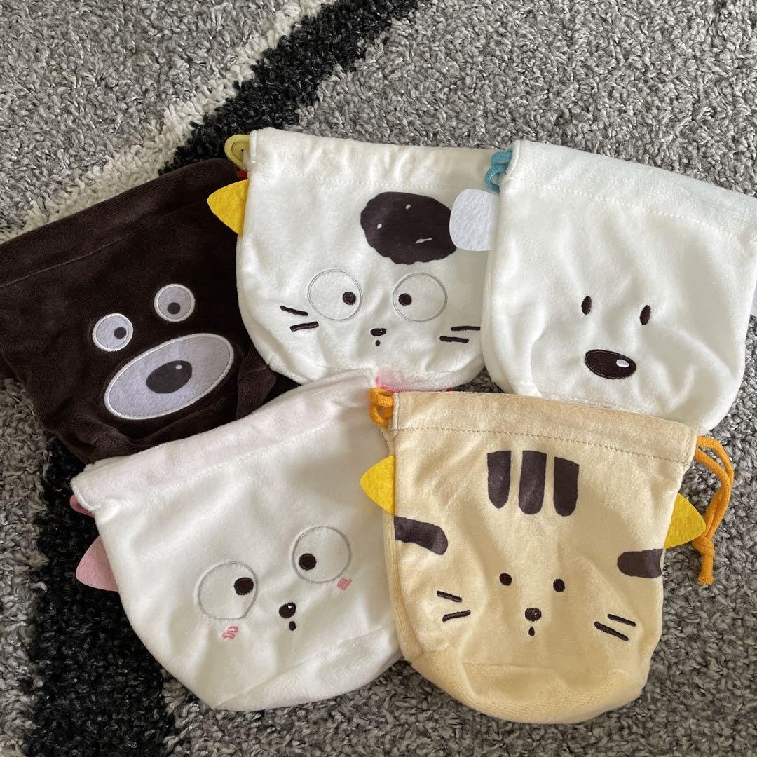 Amazon.co.jp: タマ＆フレンズ うちのタマ知りませんか フェイス巾着