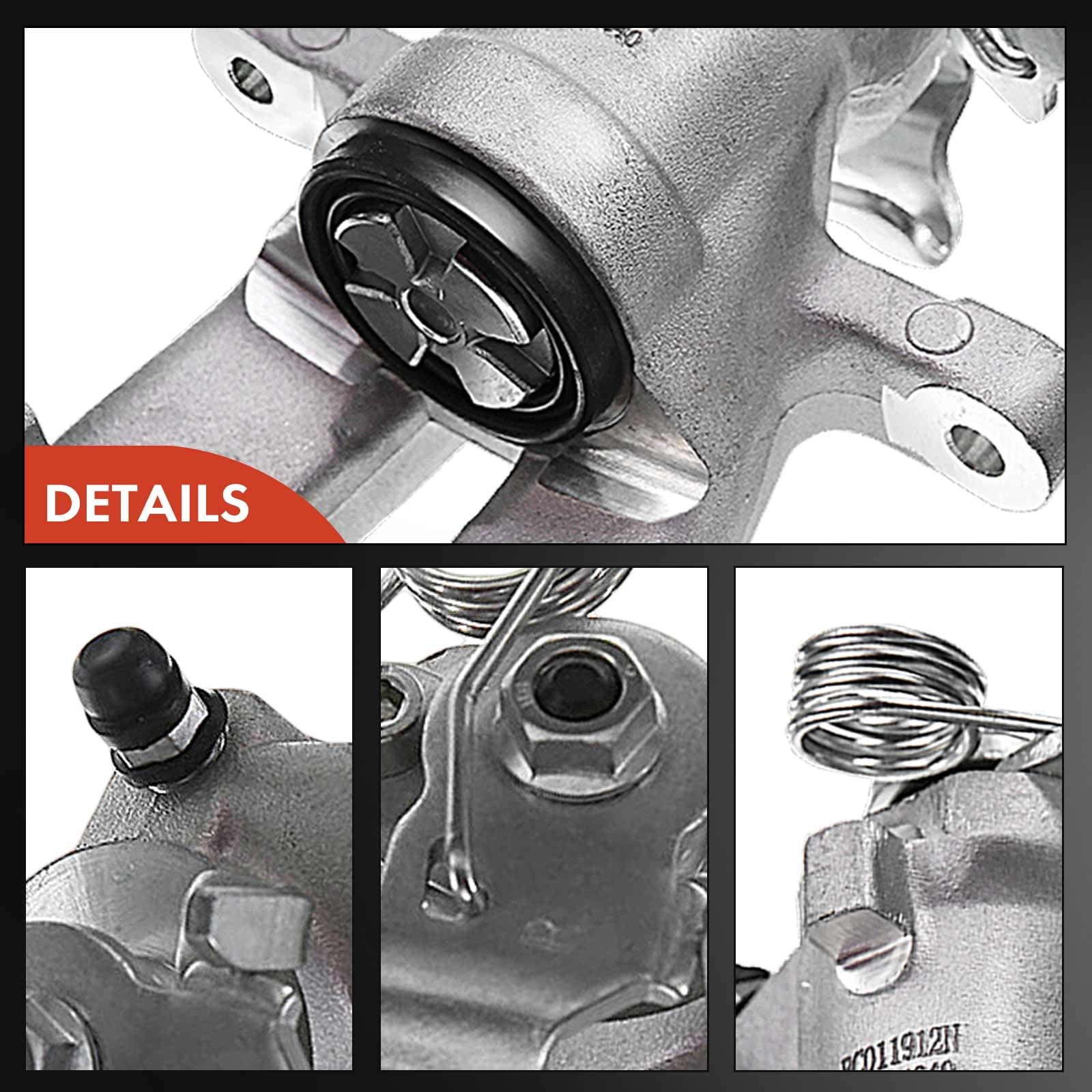 Frankberg Bremssattel Bremszange Hinterachse Links Aluminiumguss Kompatibel mit Astra G Stufenheck/Caravan/Kasten/Kombi F70 Corsa Stufenheck Replace# 93175248