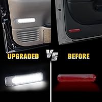 Vista 4 de NDRUSH - Luces interiores LED para panel de puerta, luz de cortesía o advertencia para puerta de vehículo