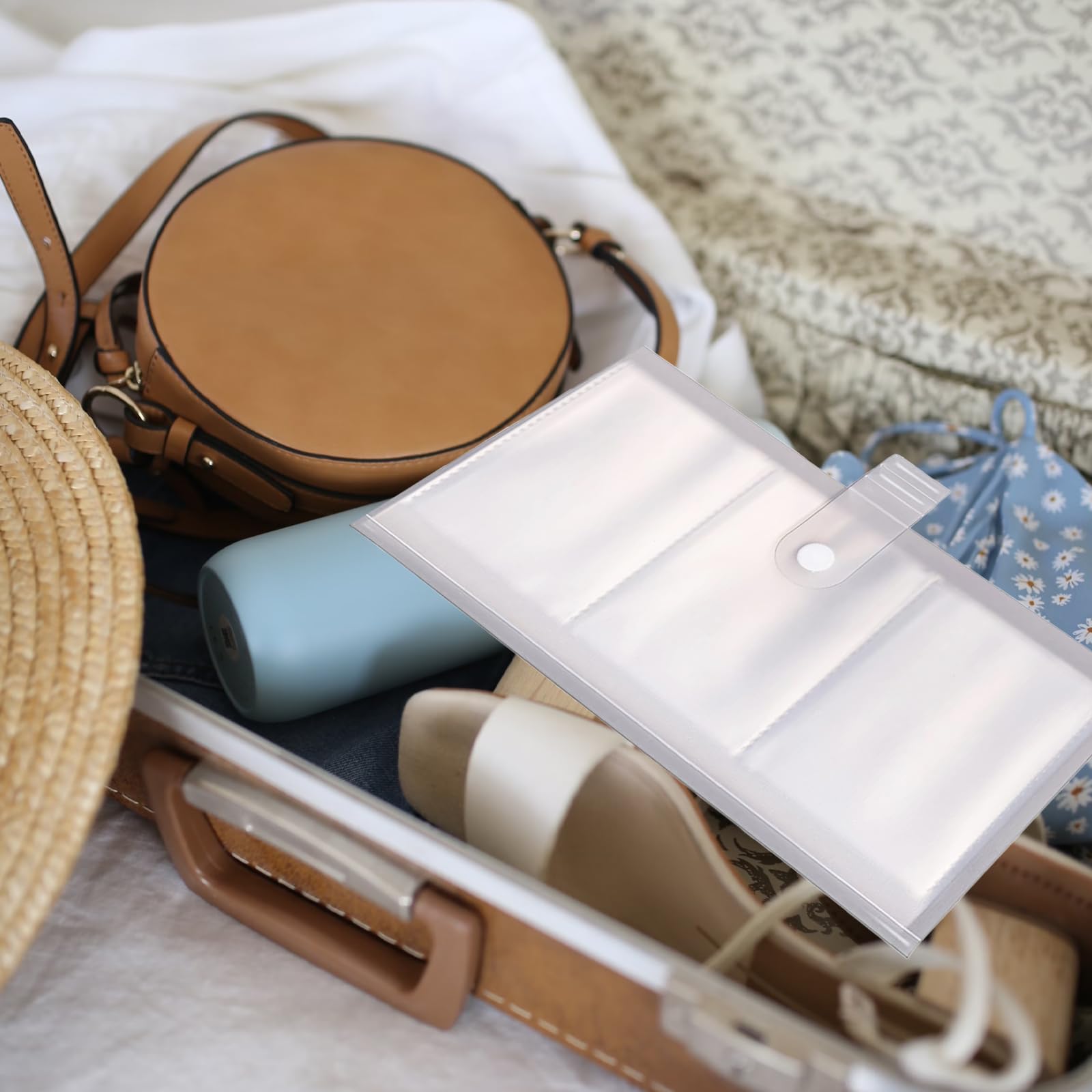 Livre De Rangement De Bijoux, Anti-Oxydation Et Anti-Ternissement, Sacs à Bijoux Transparents Livre De