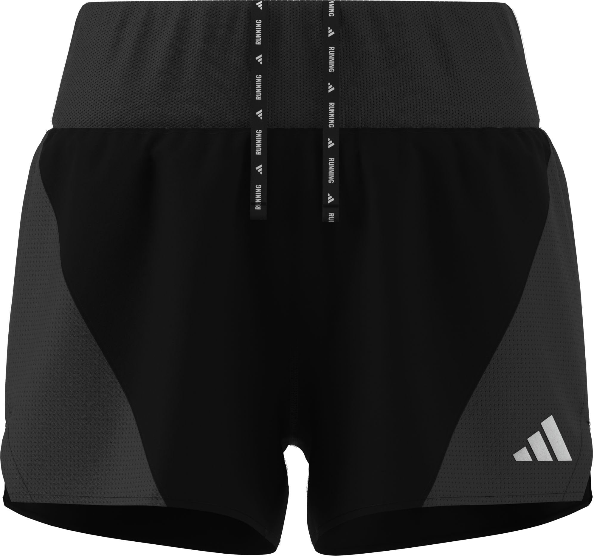adidas Women's Adi365Breeze Running Shorts, Black, L 4 inch