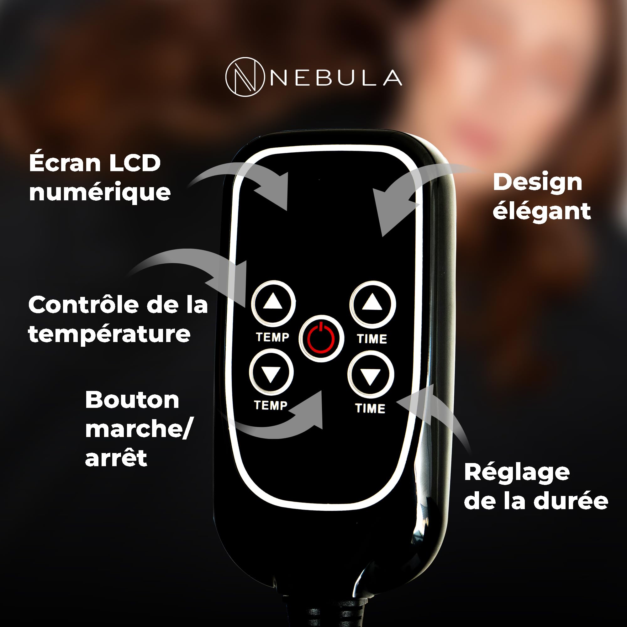 Nebula Couverture De Sauna Infrarouge 500W Pour Détente Et Détoxification